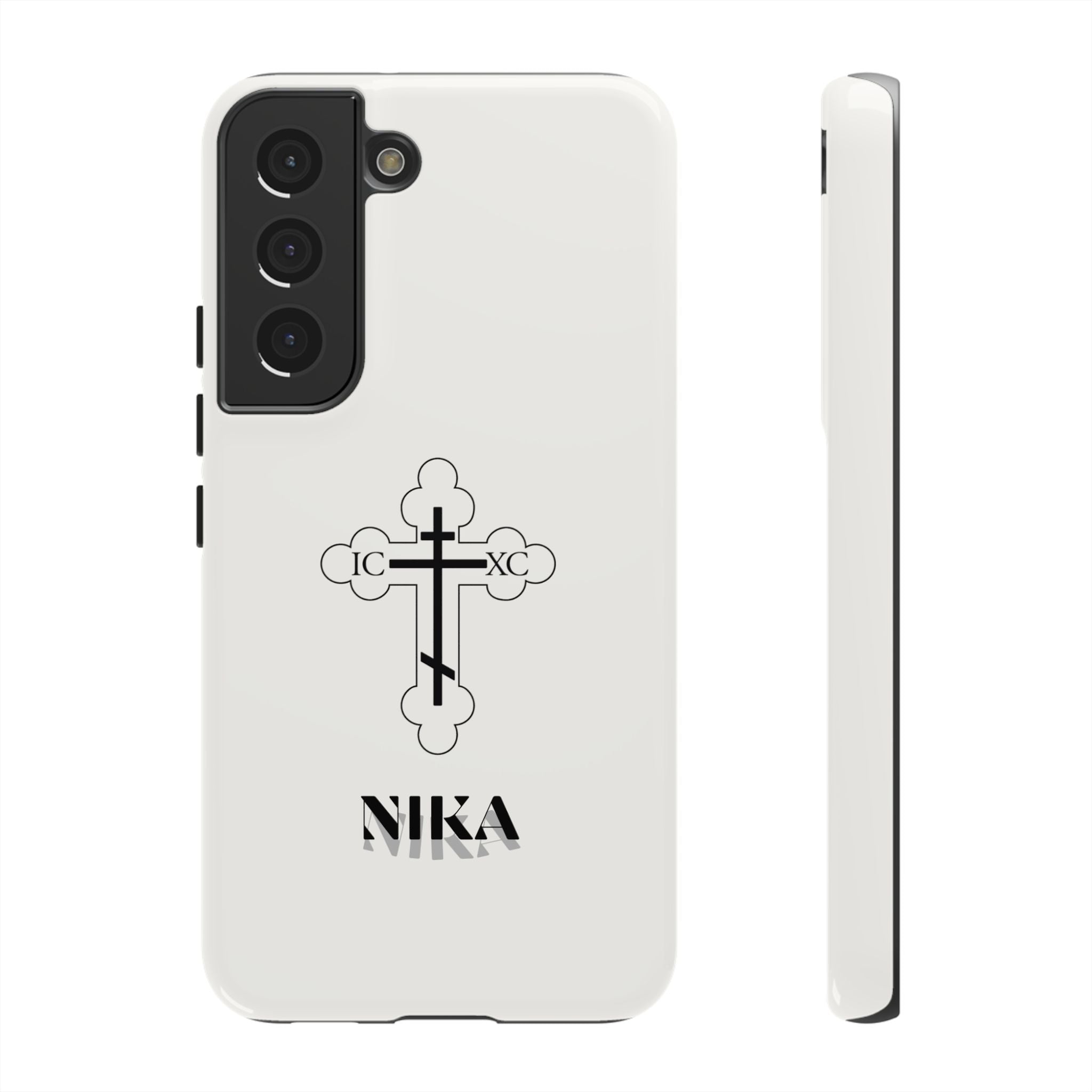 Christian Cross Phone Case – NIKA Orthodox Design