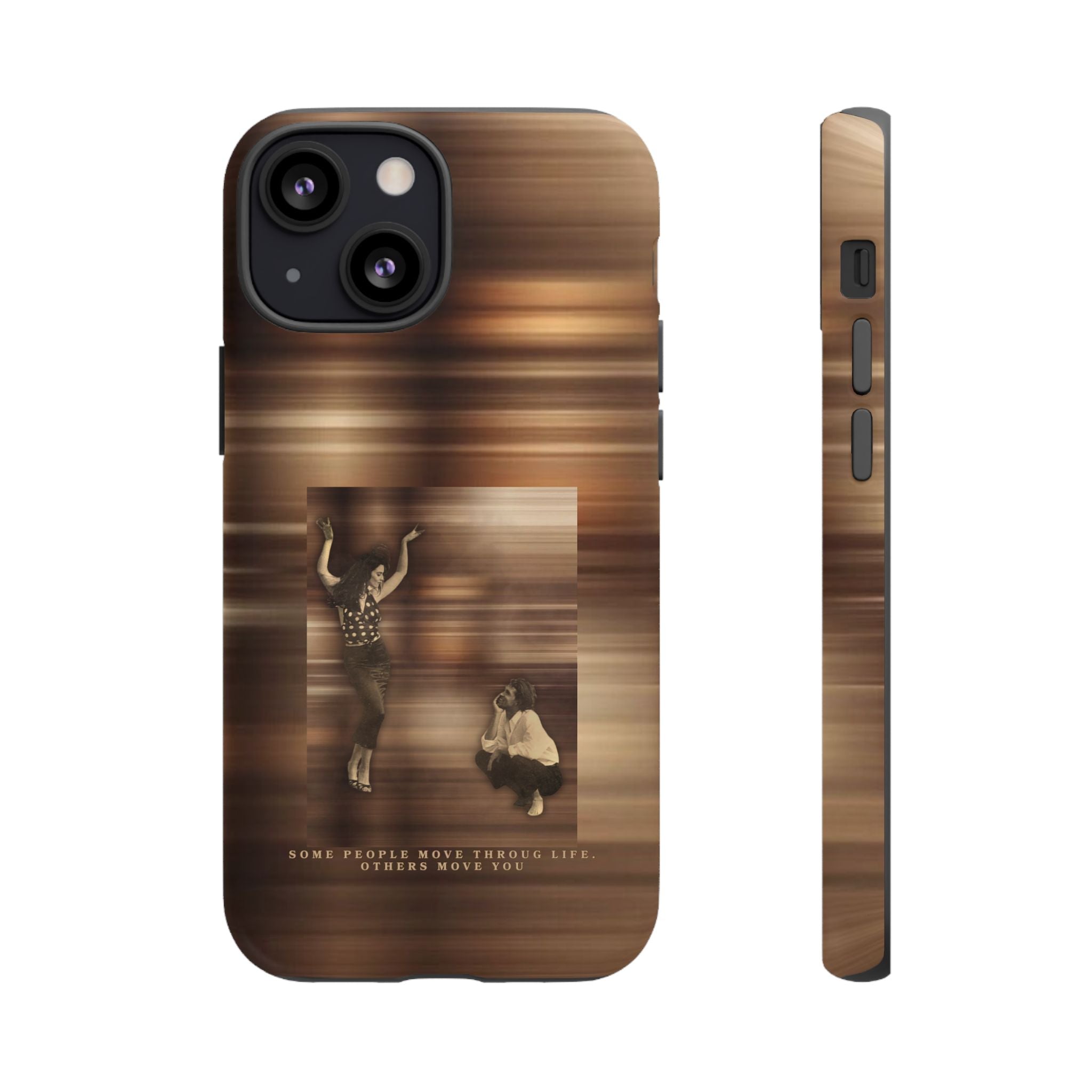 Vintage Basketball Photo Phone Case – Retro Sport Quote iPhone Cover