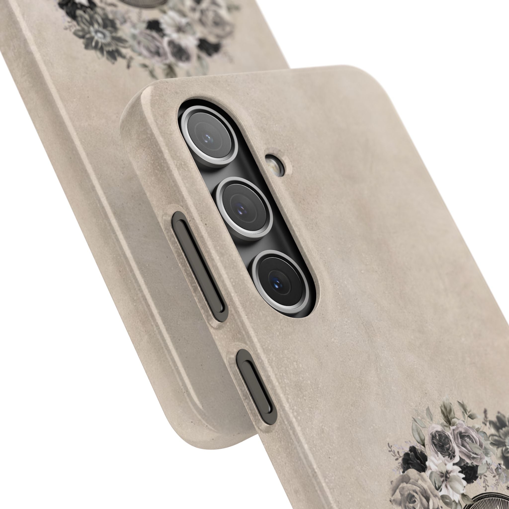 Vintage Madonna Floral Phone Case — Religious iPhone Snap Case
