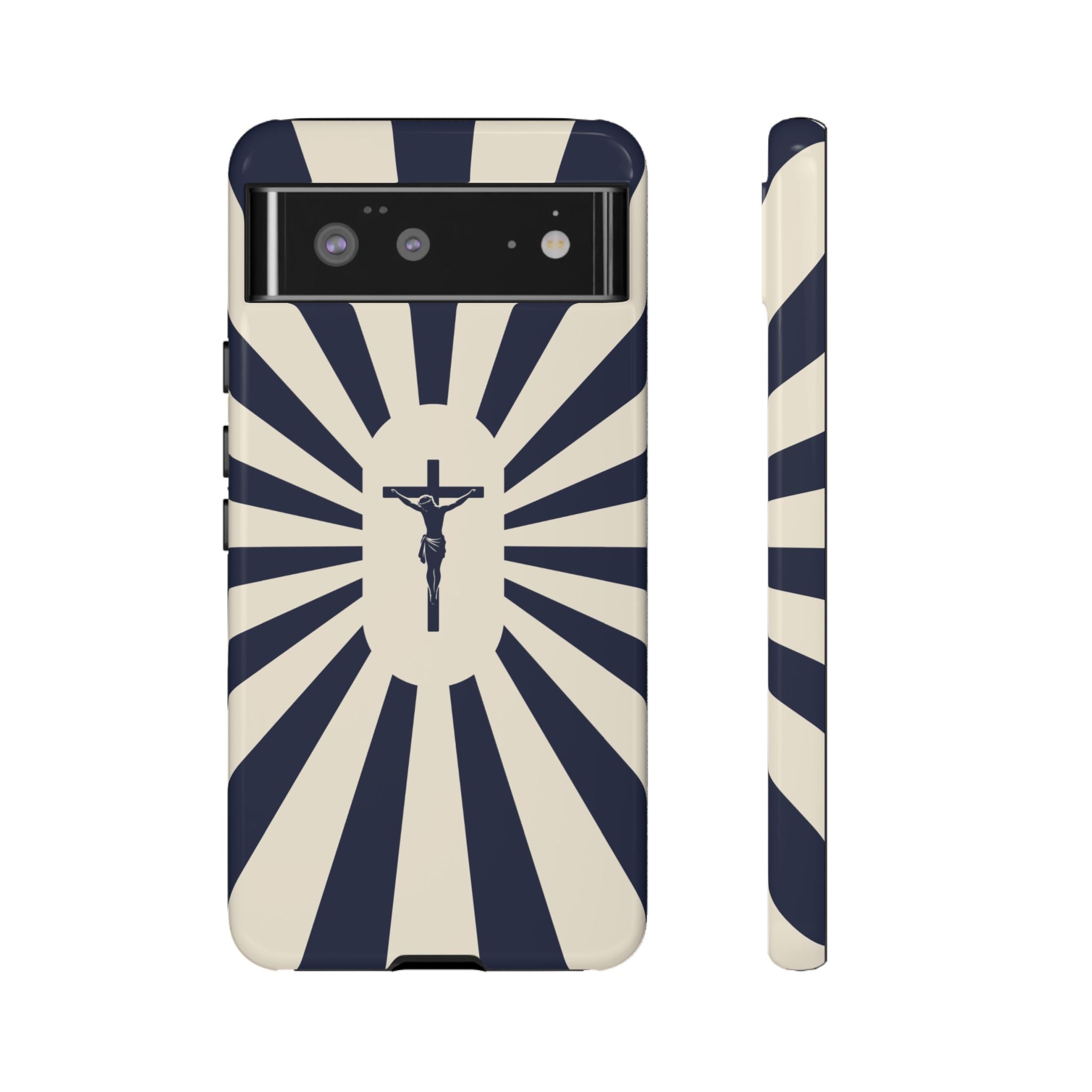 Christian Crucifix Radiant Tough Phone Case