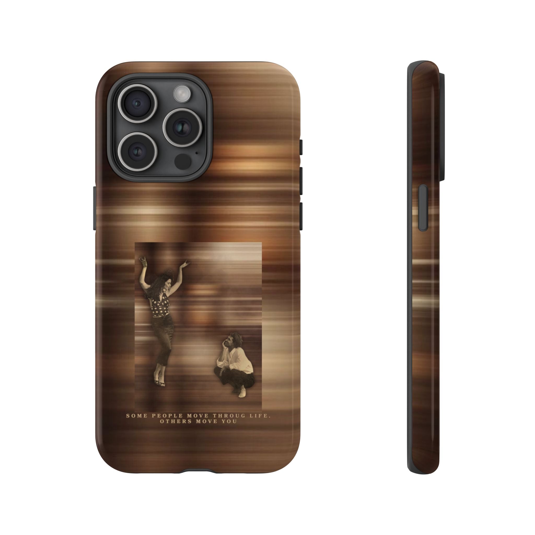 Vintage Basketball Photo Phone Case – Retro Sport Quote iPhone Cover