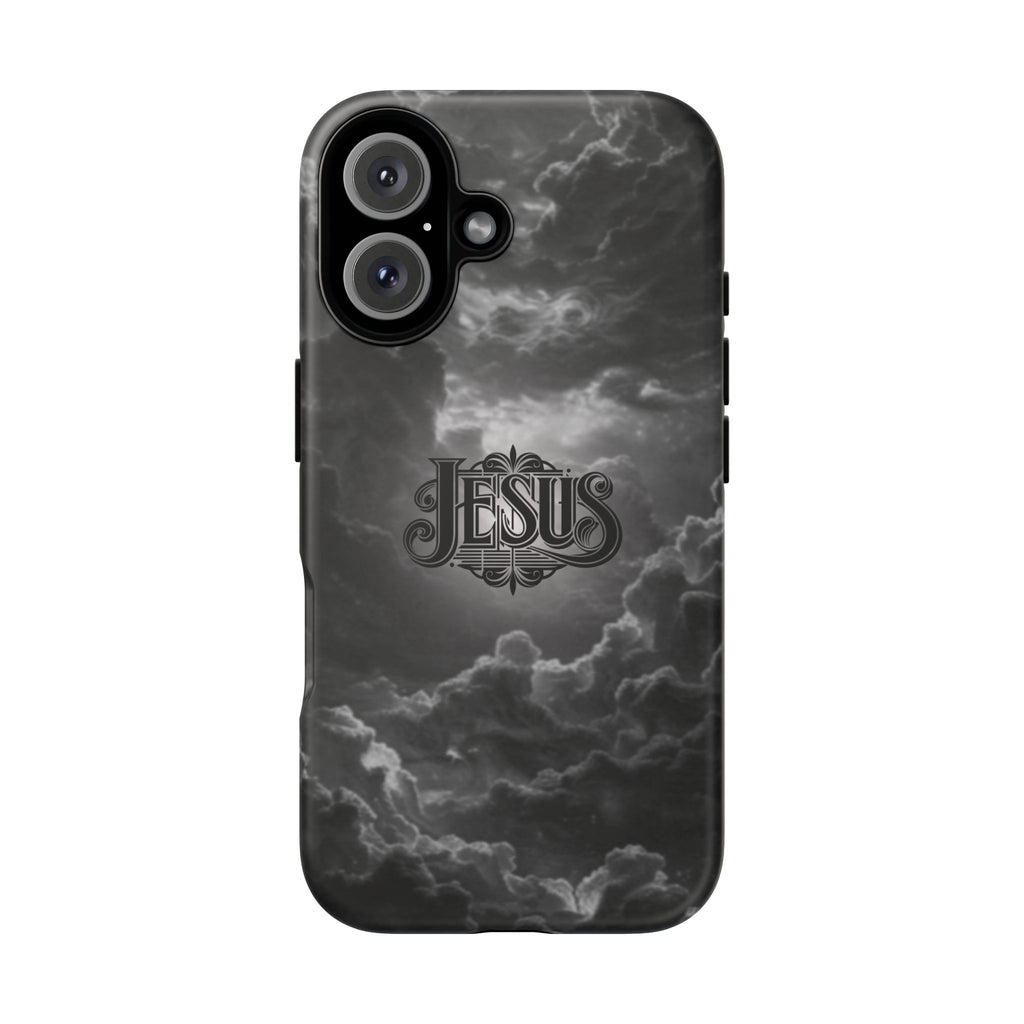 Jesus Cloud Phone Case – Christian Faith Protective iPhone Case