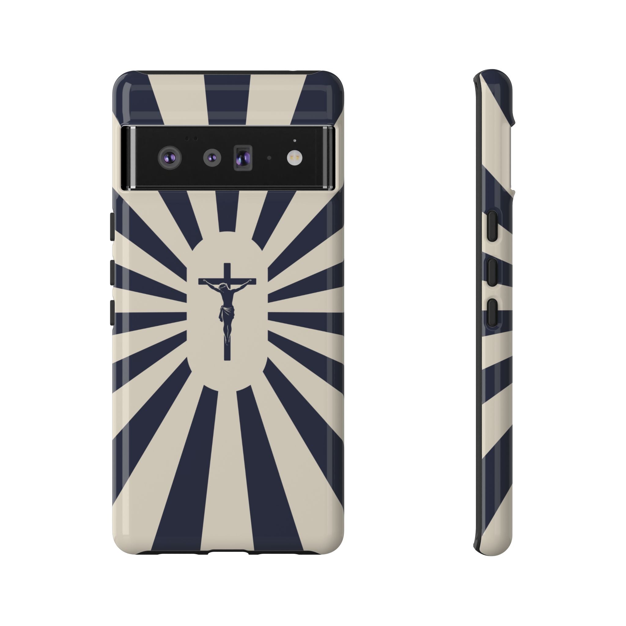 Christian Crucifix Radiant Tough Phone Case