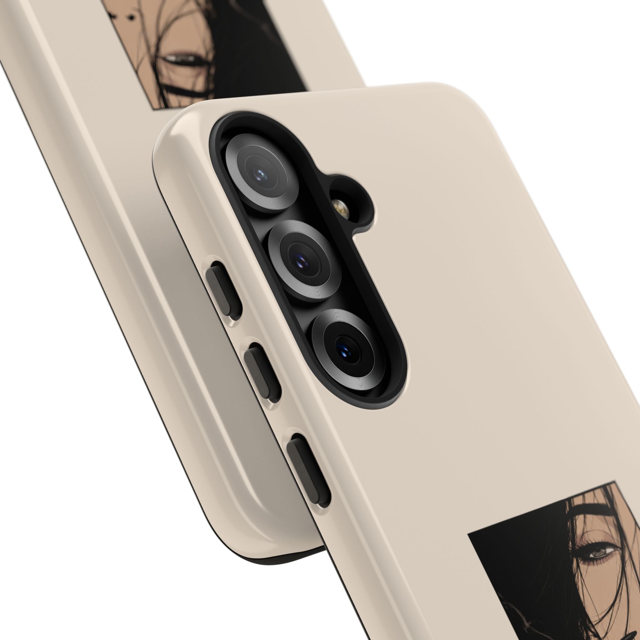 Minimalist Femme Portrait Protective Phone Case