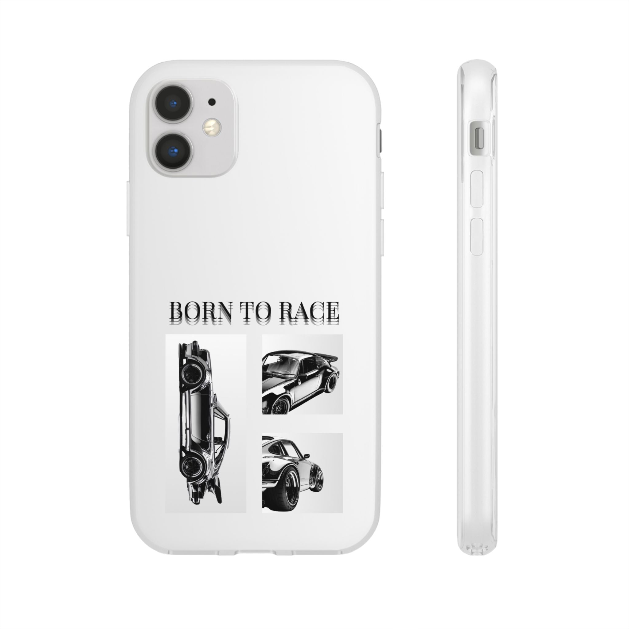 Born to Race Phone Case – Racing Car Flexi Case