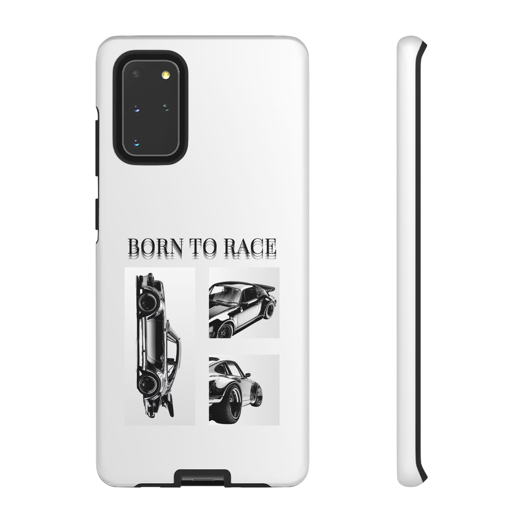 Phone Case - "Born to Race" Vintage Car Racing Graphic