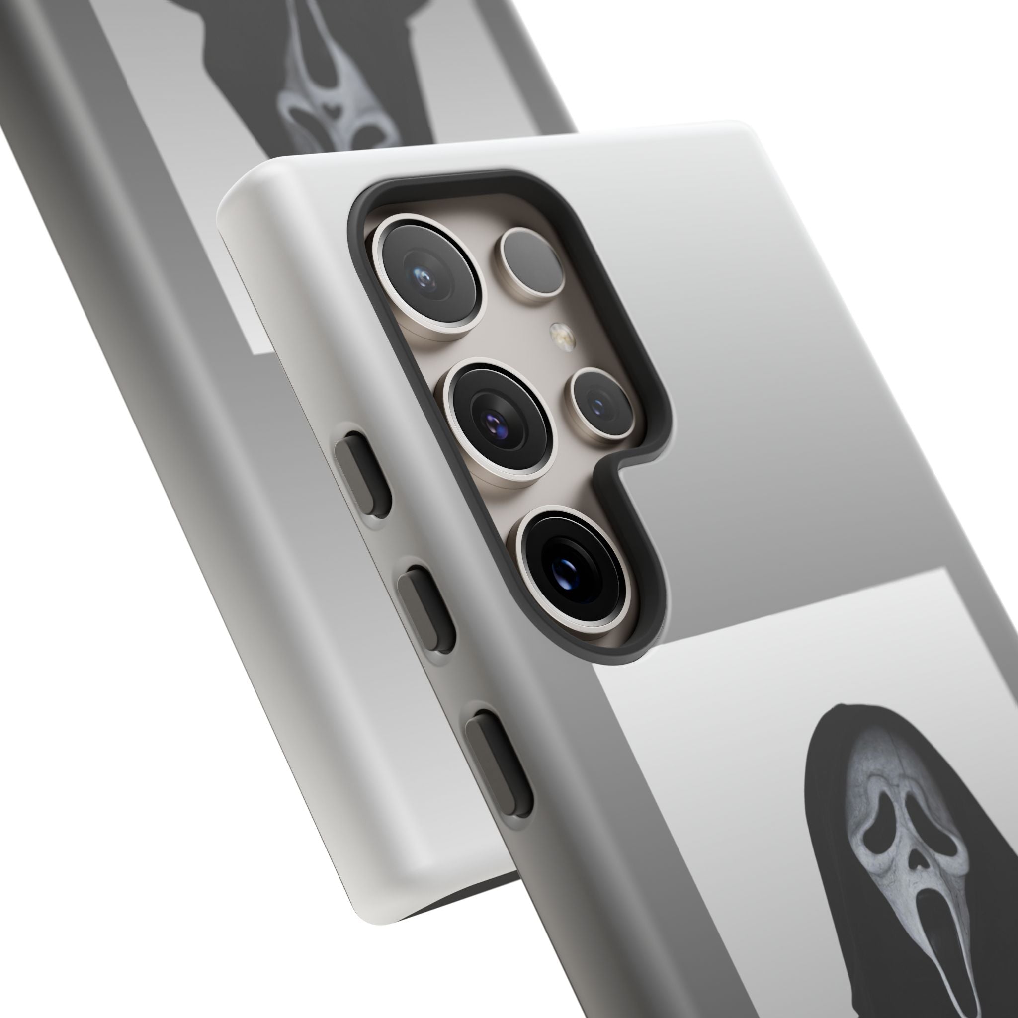 Scream Mask Phone Case – 'WAZAAA' Horror Movie Protective Cover
