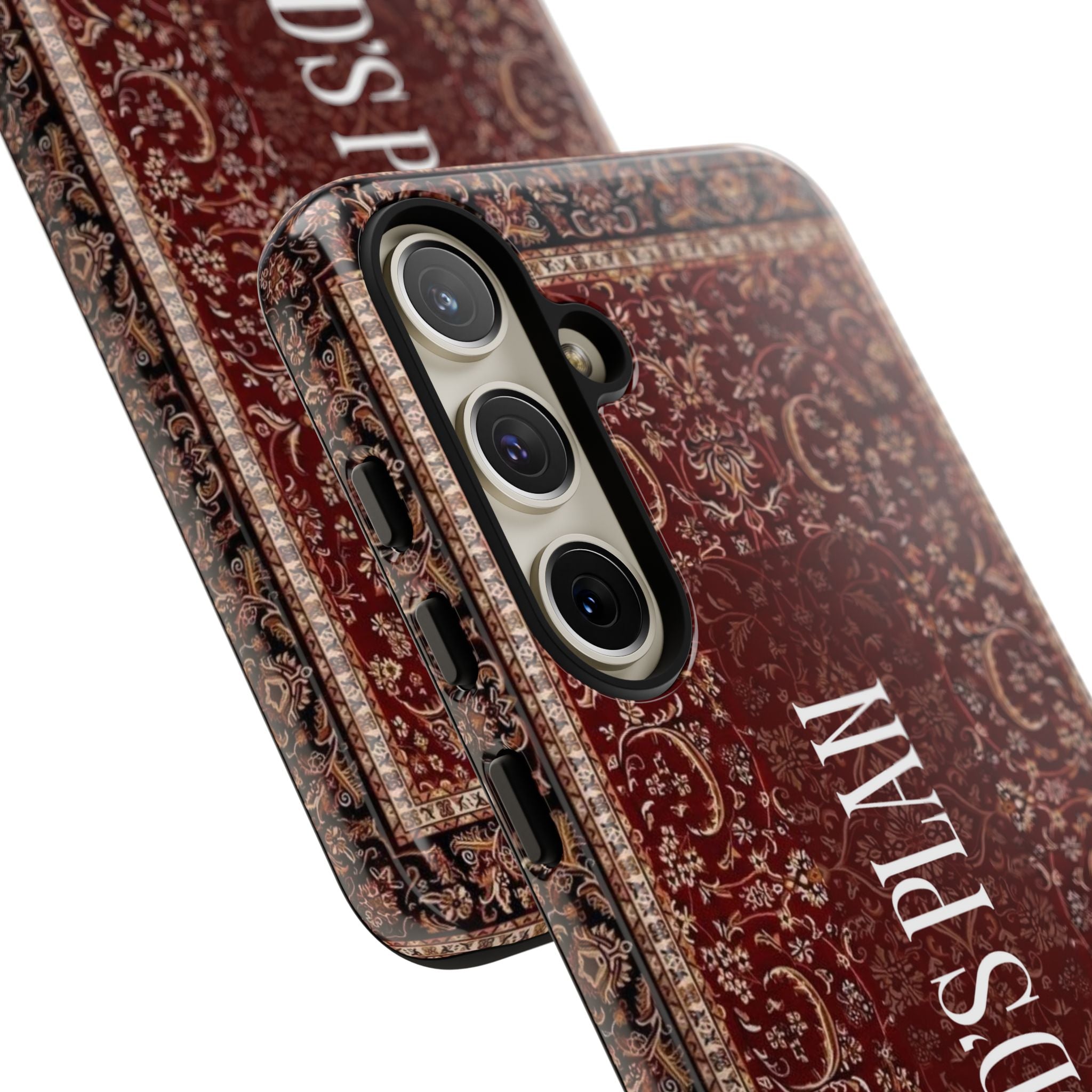 God's Plan — Vintage Tapestry Christian Tough Phone Case | Boho Faith Cover