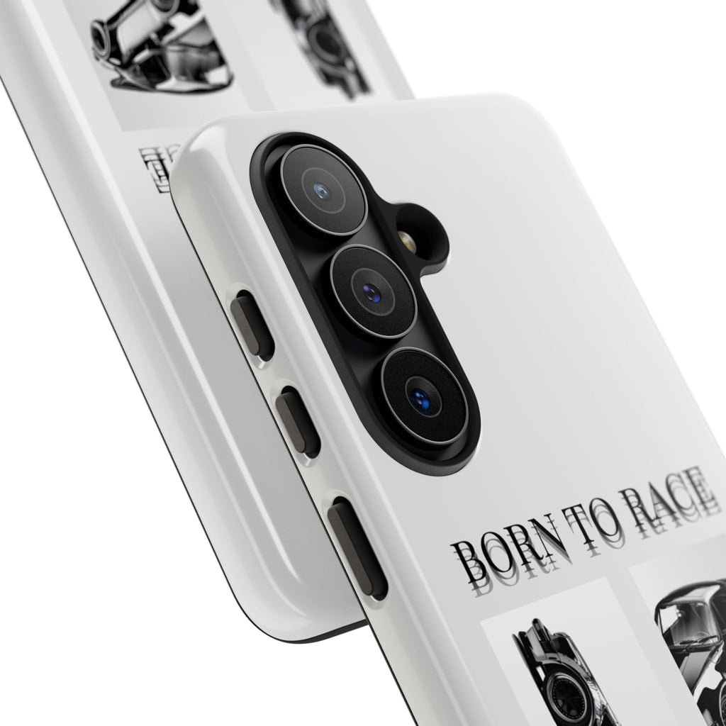 Phone Case - "Born to Race" Vintage Car Racing Graphic