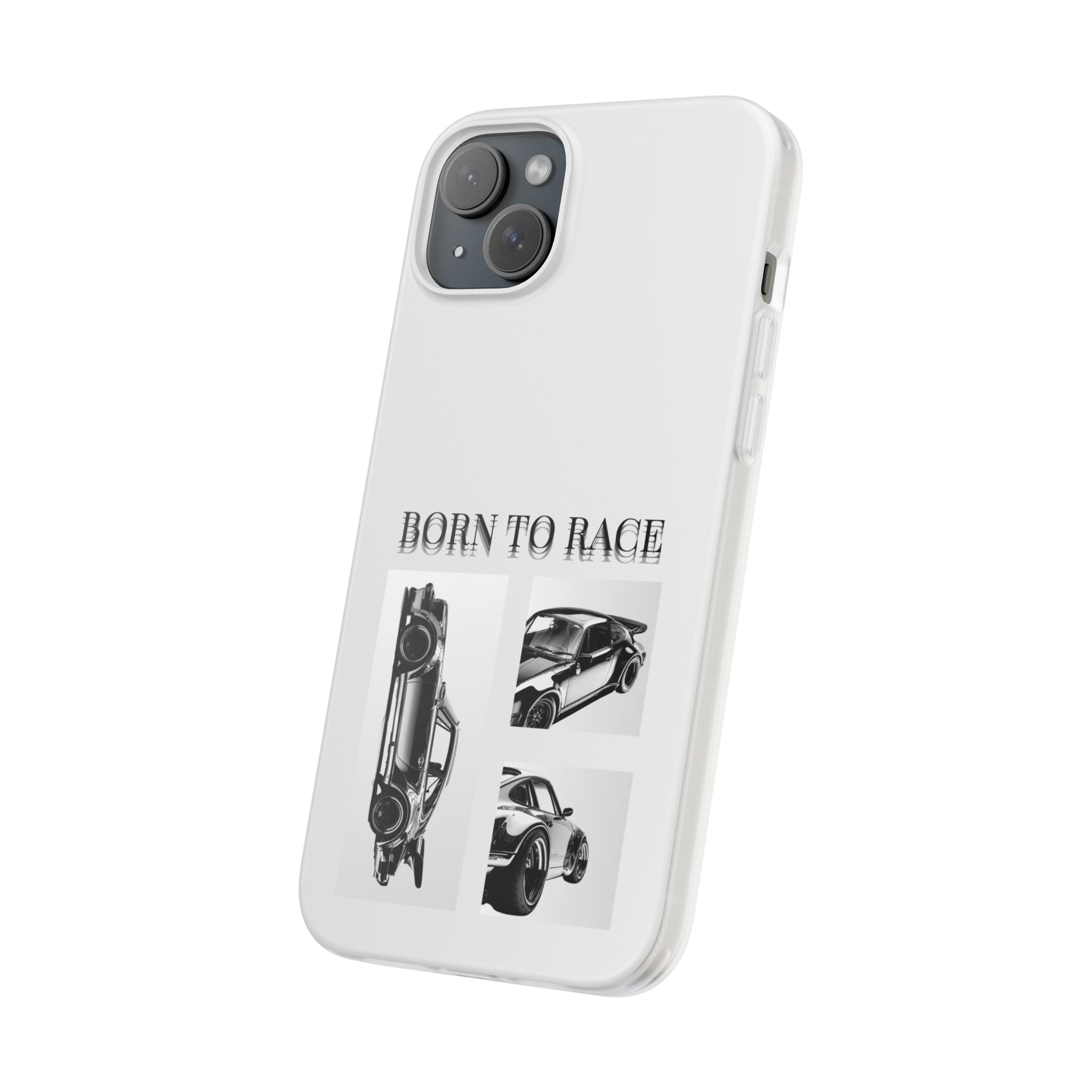 Born to Race Phone Case – Racing Car Flexi Case