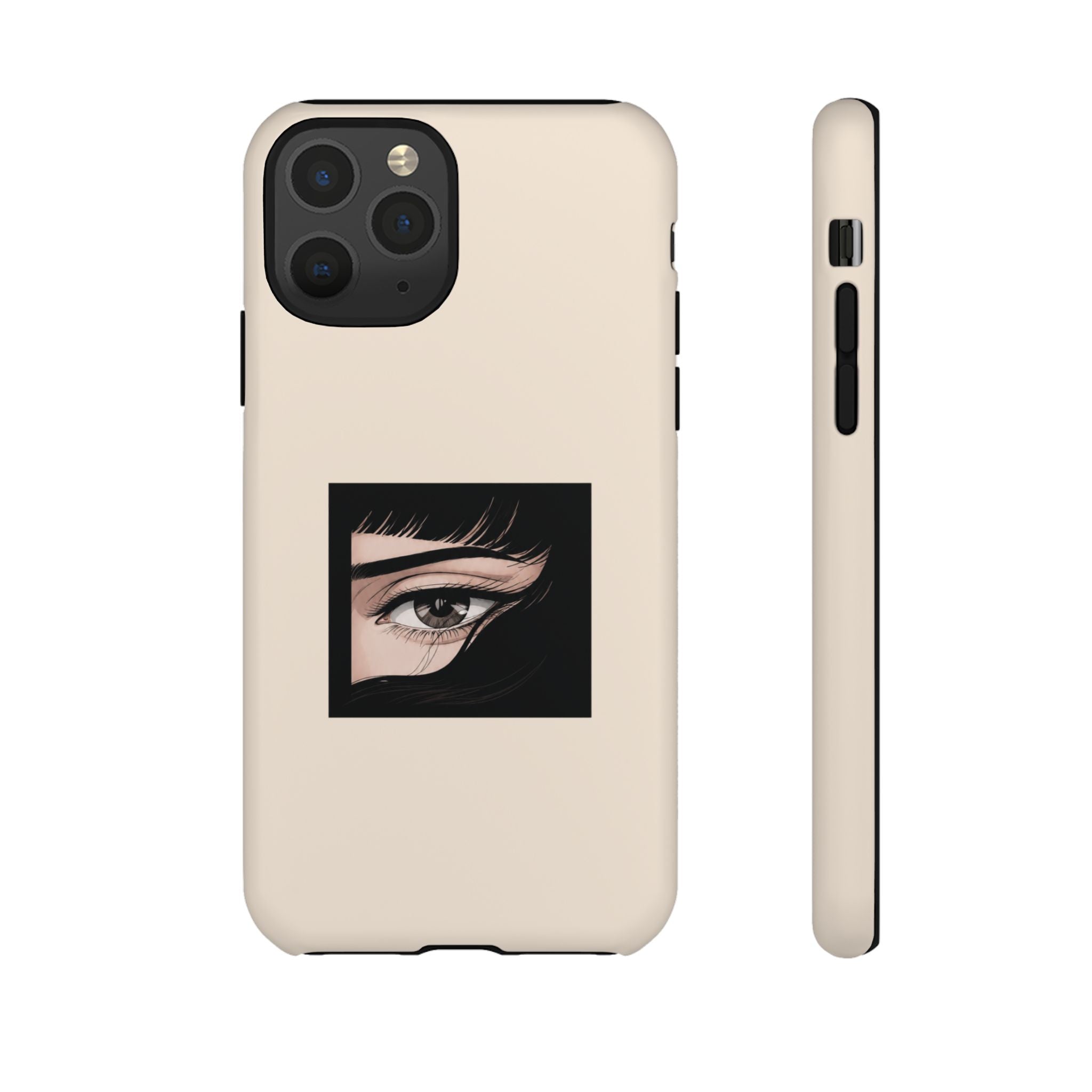 Minimal Eyelash Eye Art Protective Tough Case