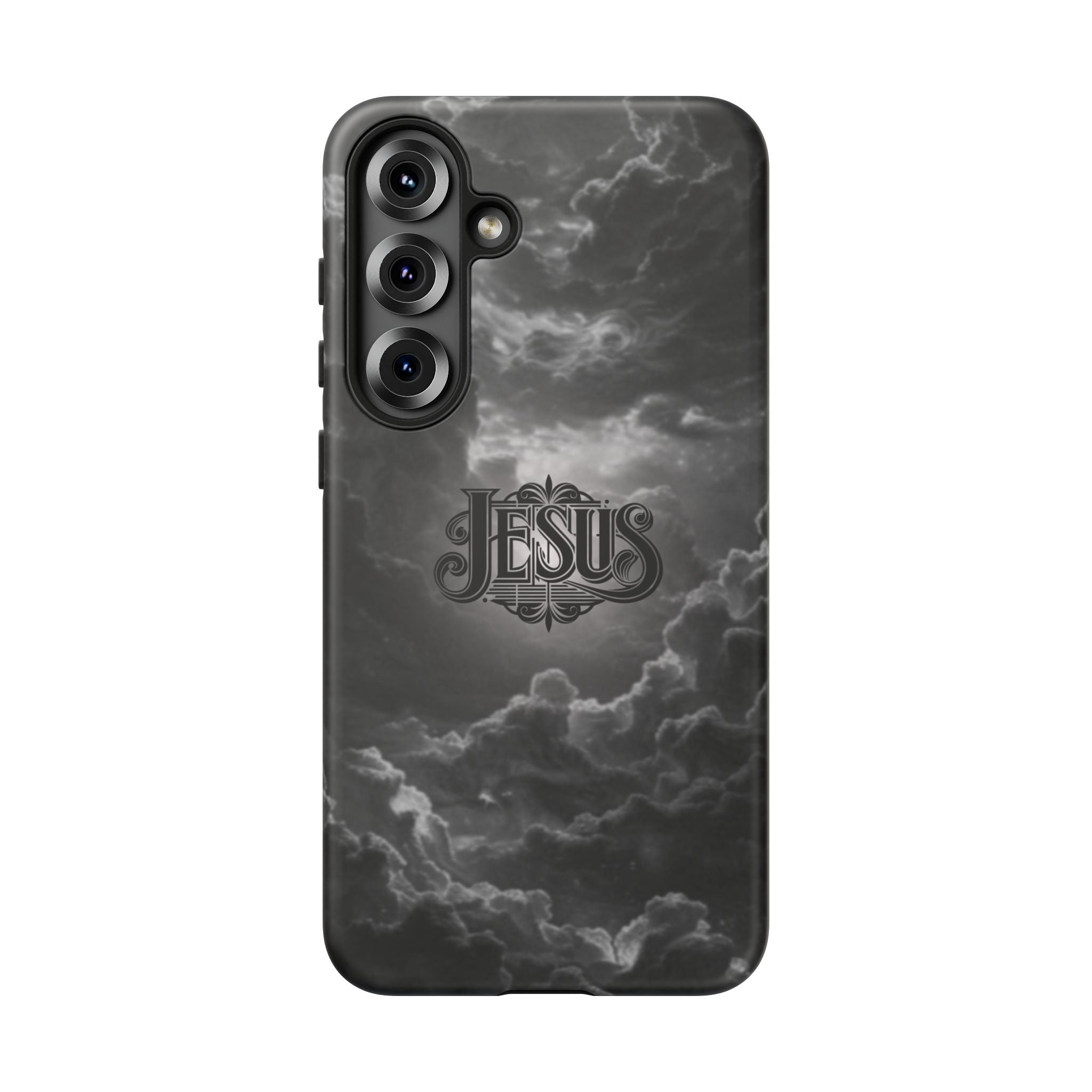 Jesus Cloud Phone Case – Christian Faith Protective iPhone Case