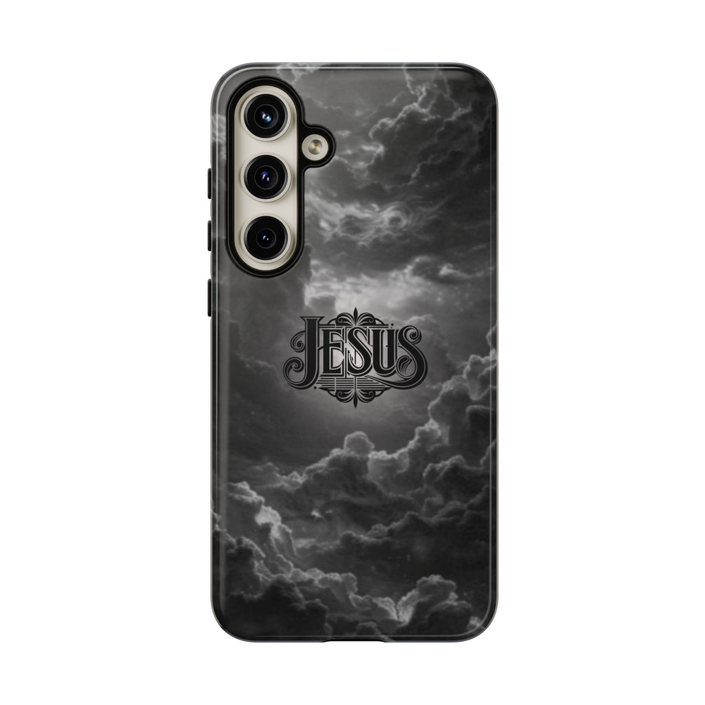 Jesus Cloud Phone Case – Christian Faith Protective iPhone Case
