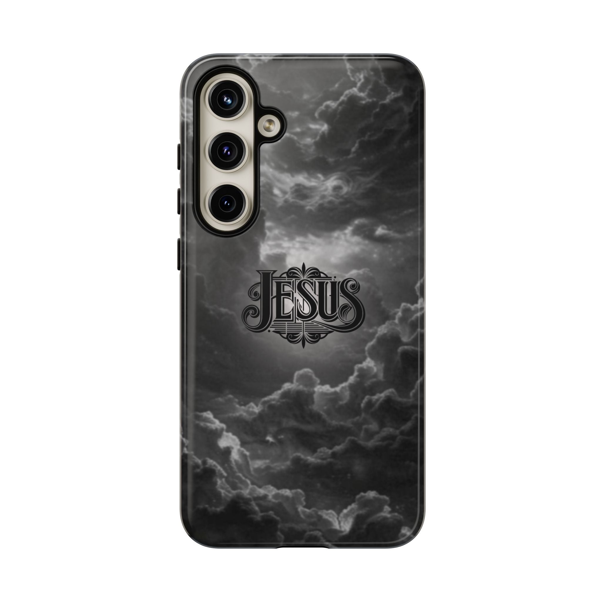 Jesus Cloud Phone Case – Christian Faith Protective iPhone Case