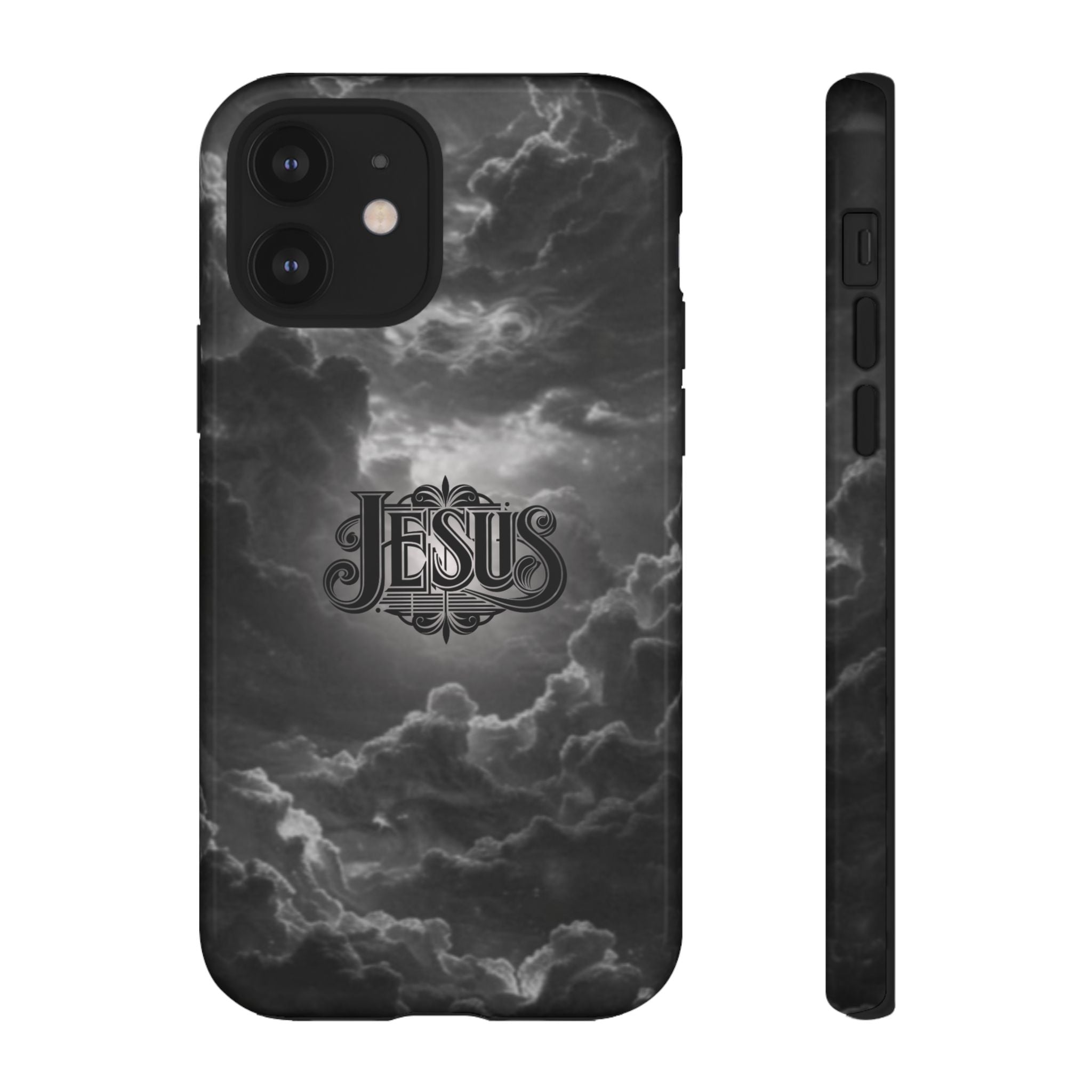 Jesus Cloud Phone Case – Christian Faith Protective iPhone Case
