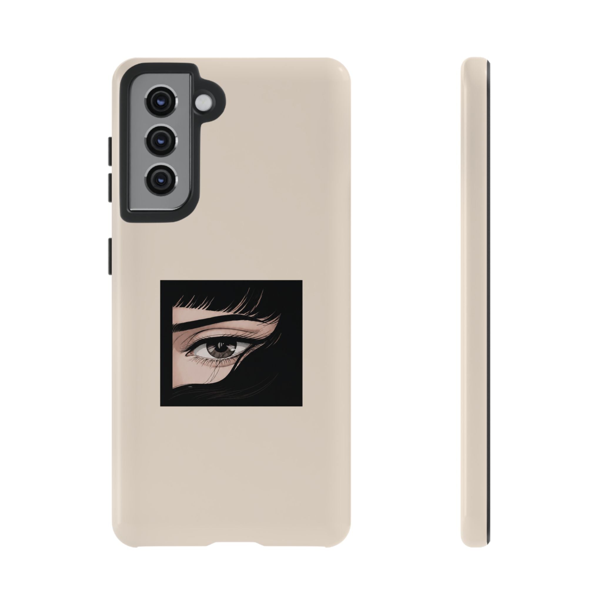 Minimal Eyelash Eye Art Protective Tough Case