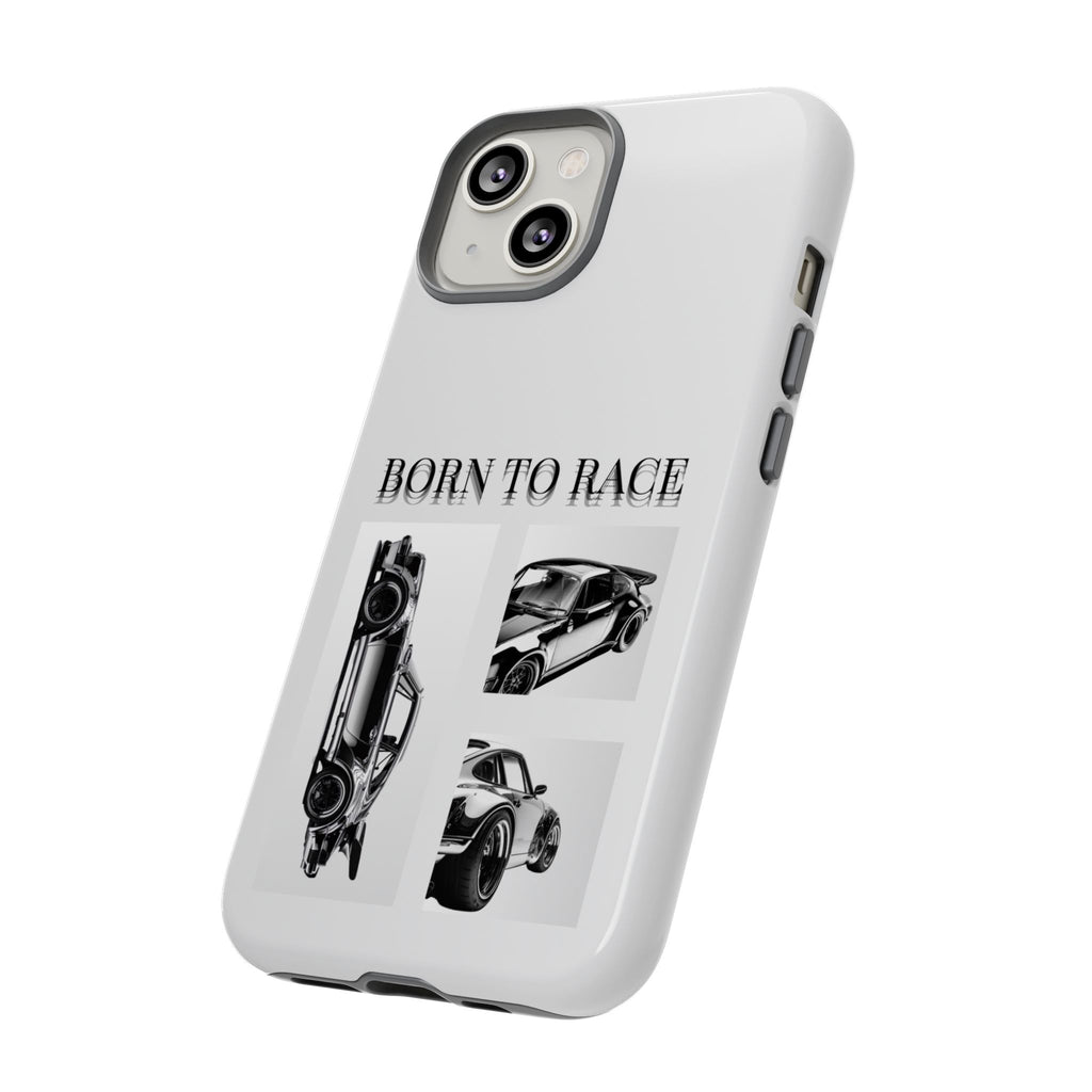 Phone Case - "Born to Race" Vintage Car Racing Graphic