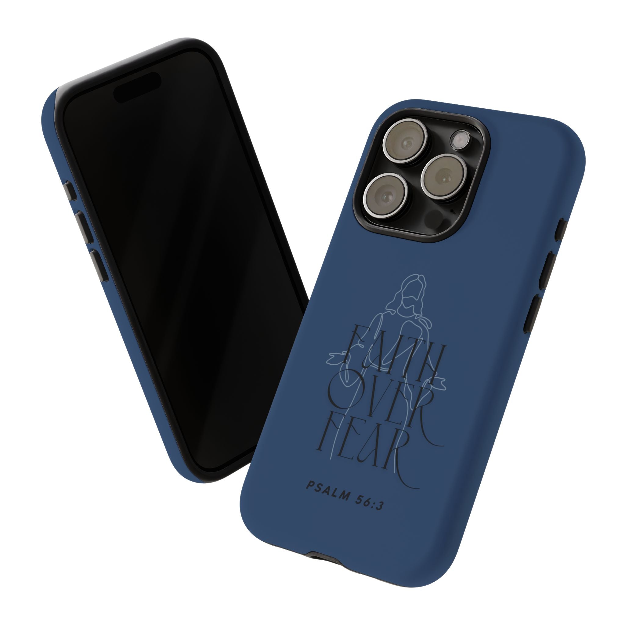 Faith Over Fear — Psalm 56:3 Christian Tough Phone Case