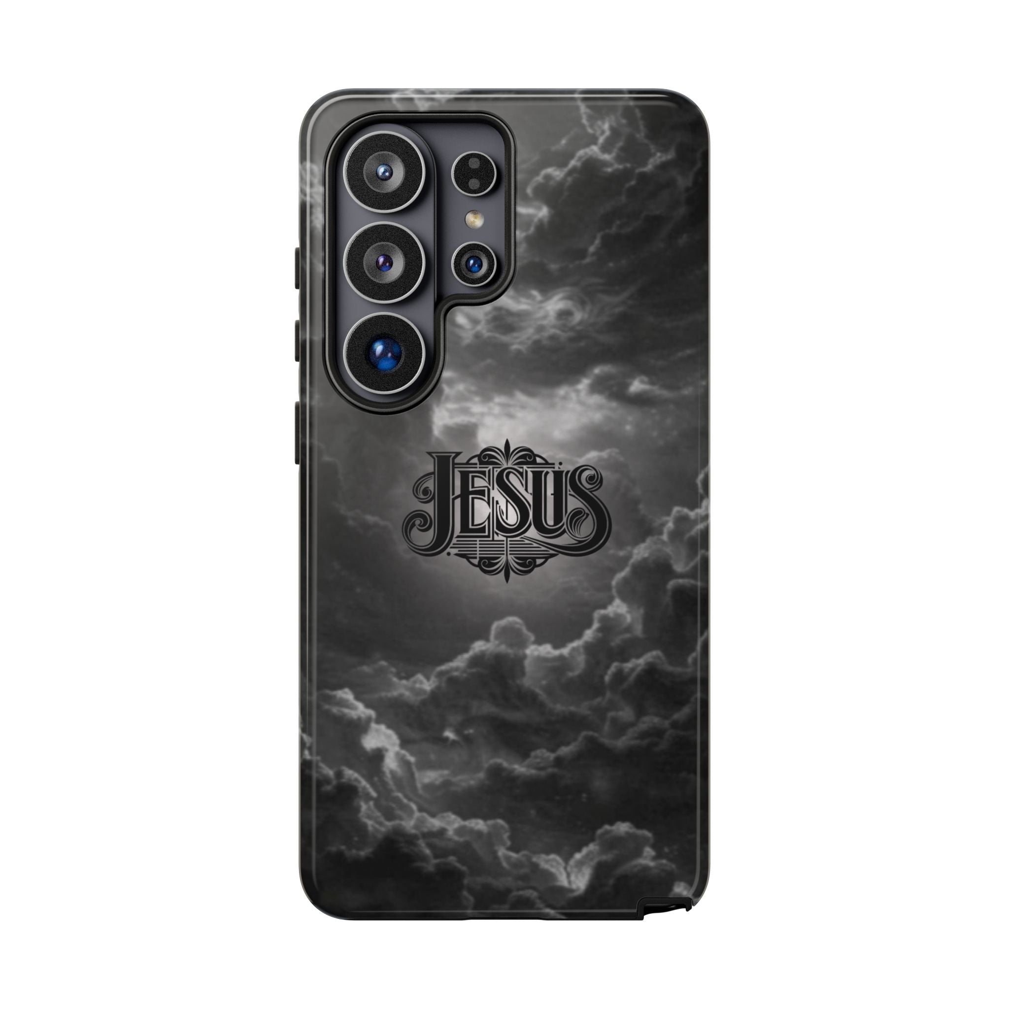 Jesus Cloud Phone Case – Christian Faith Protective iPhone Case
