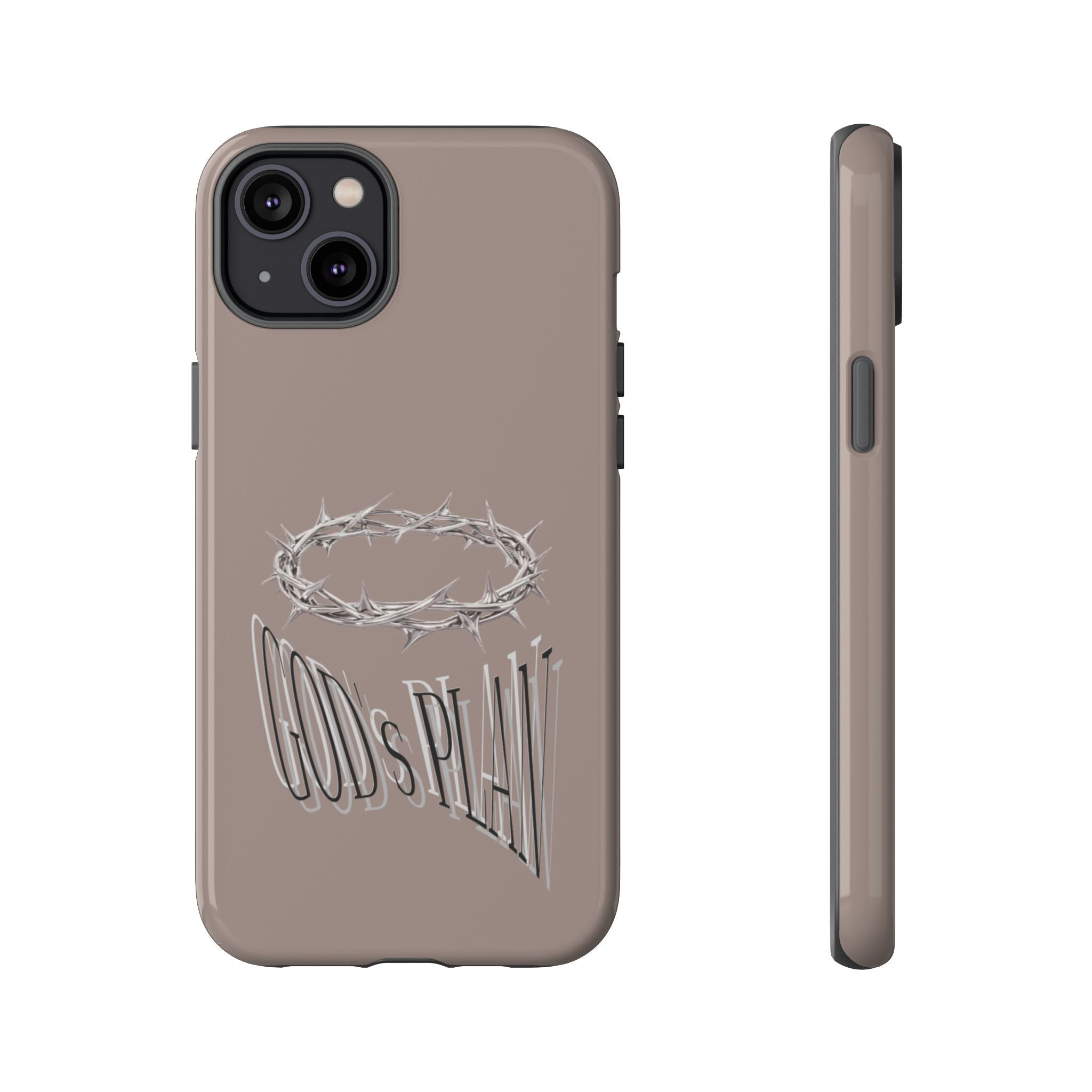 Phone Case — "God's Plan" Crown of Thorns Protective Cover