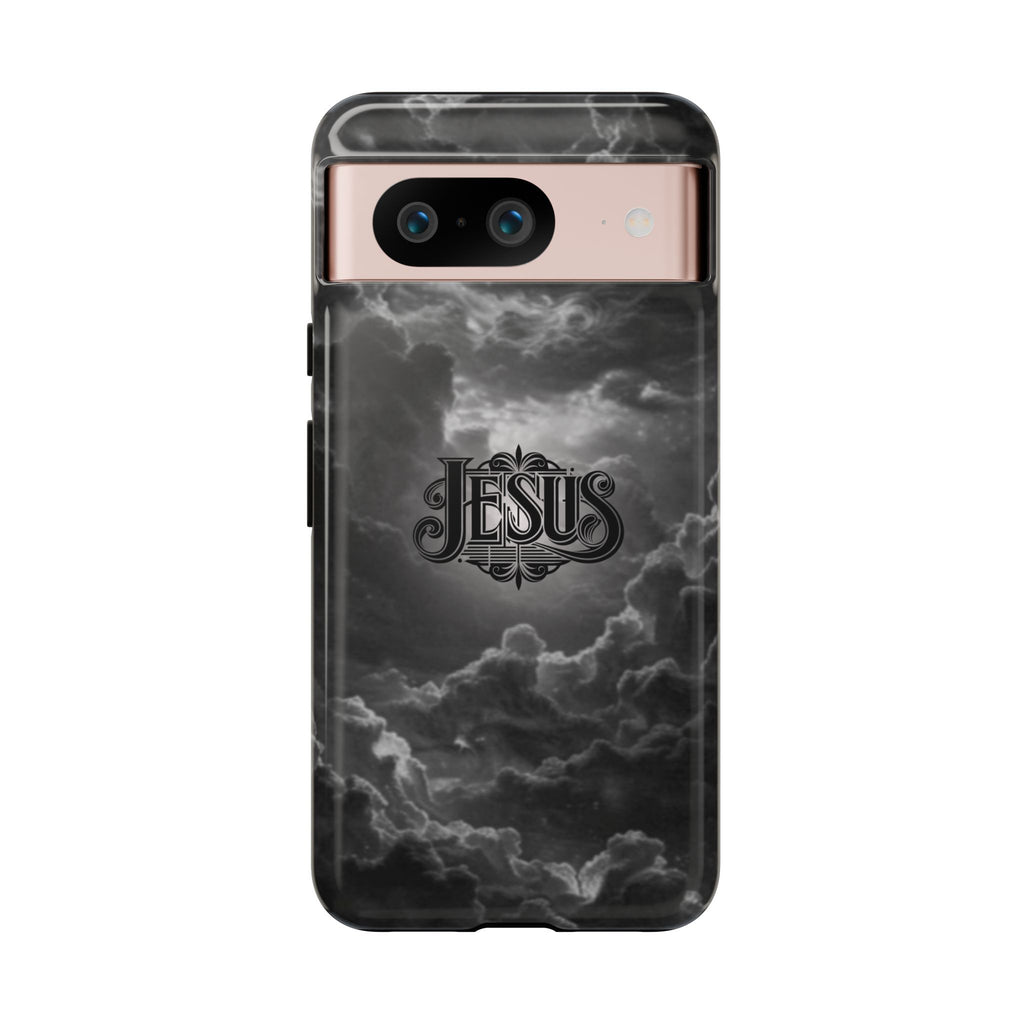 Jesus Cloud Phone Case – Christian Faith Protective iPhone Case