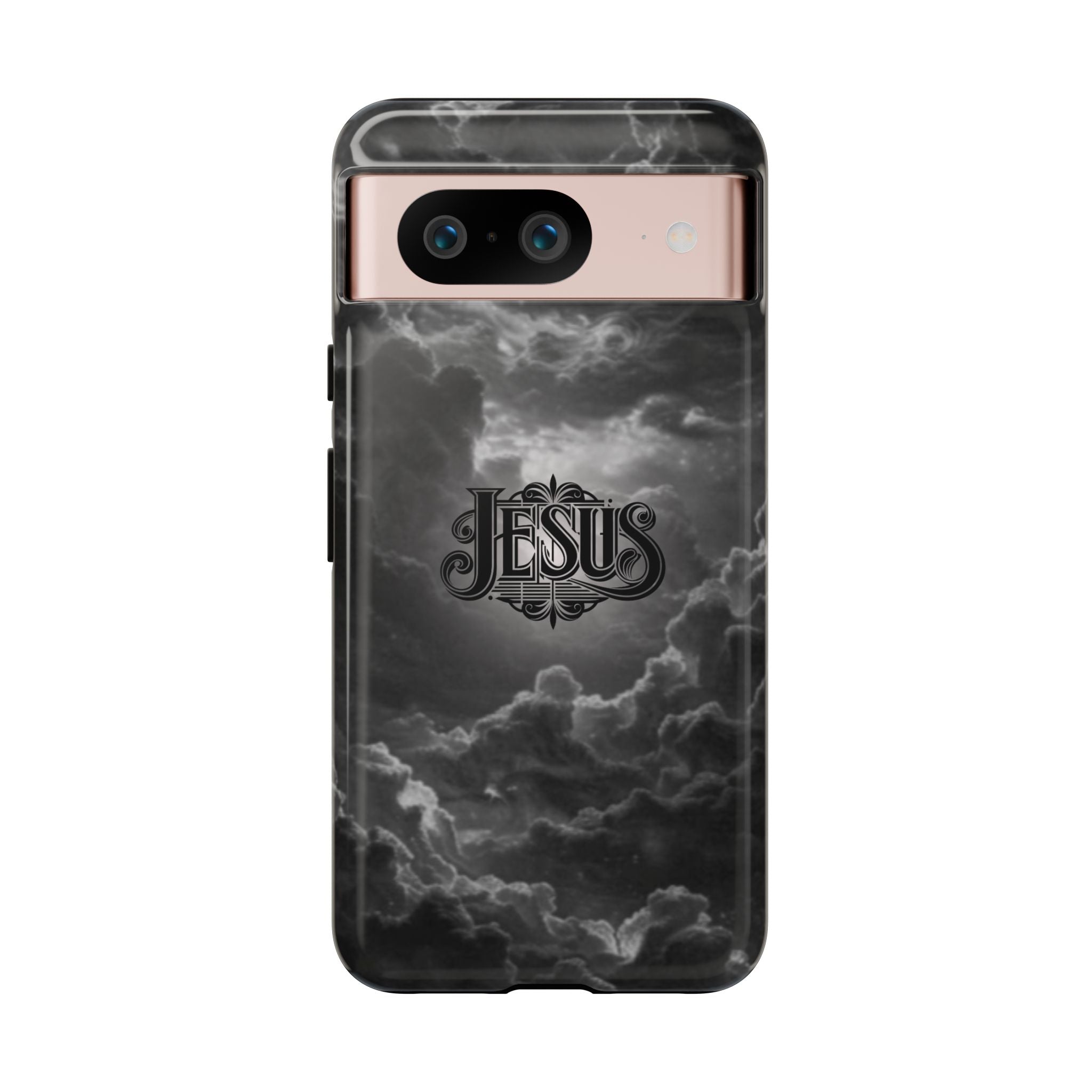 Jesus Cloud Phone Case – Christian Faith Protective iPhone Case