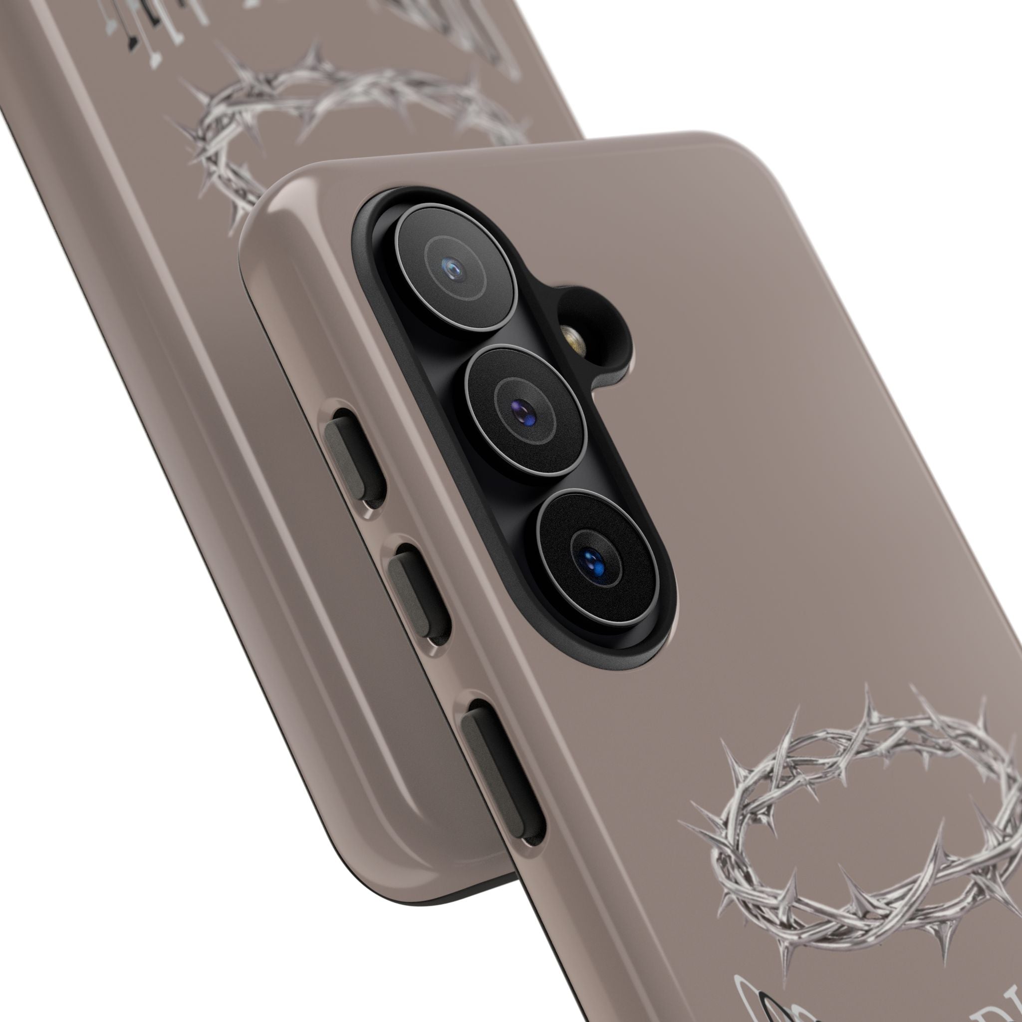Phone Case — "God's Plan" Crown of Thorns Protective Cover