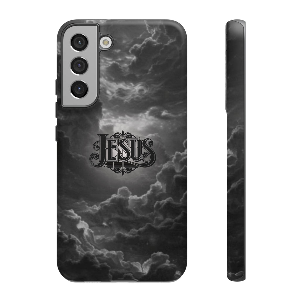 Jesus Cloud Phone Case – Christian Faith Protective iPhone Case