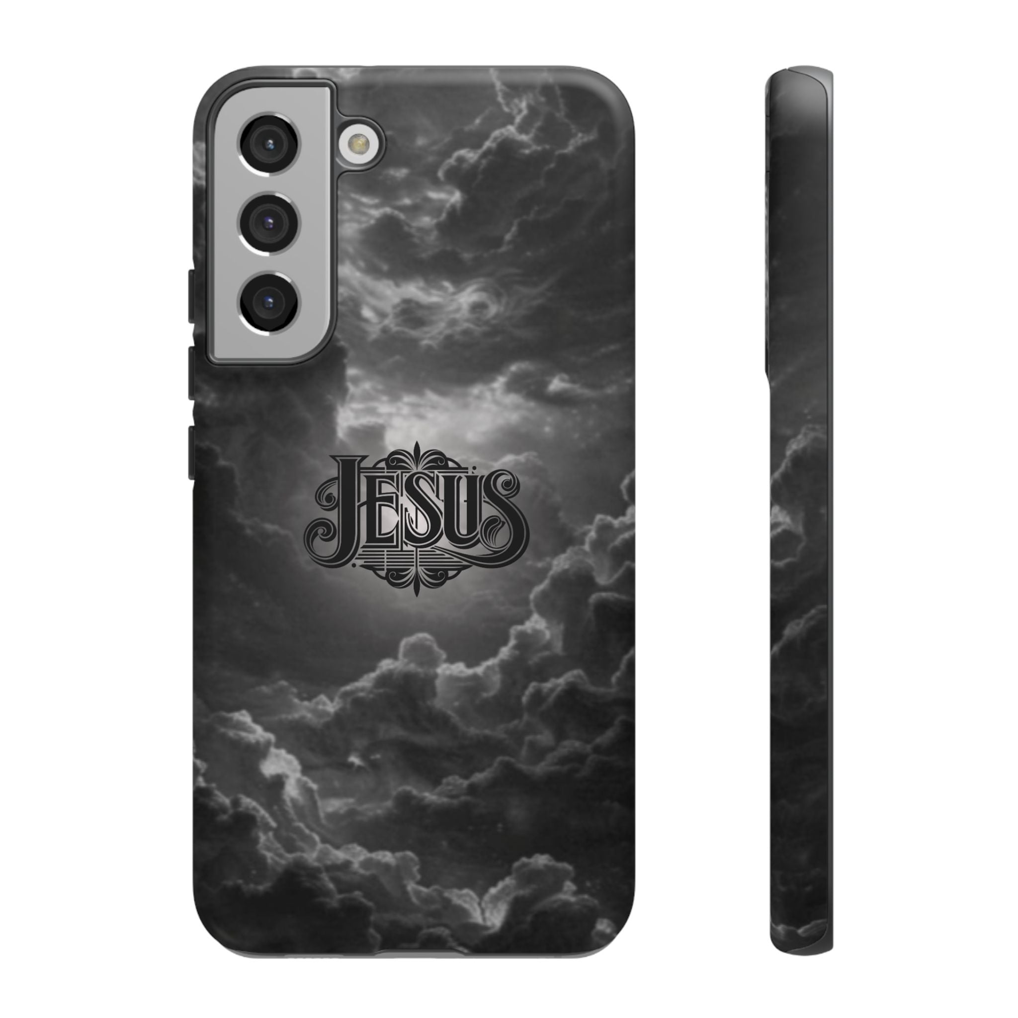 Jesus Cloud Phone Case – Christian Faith Protective iPhone Case