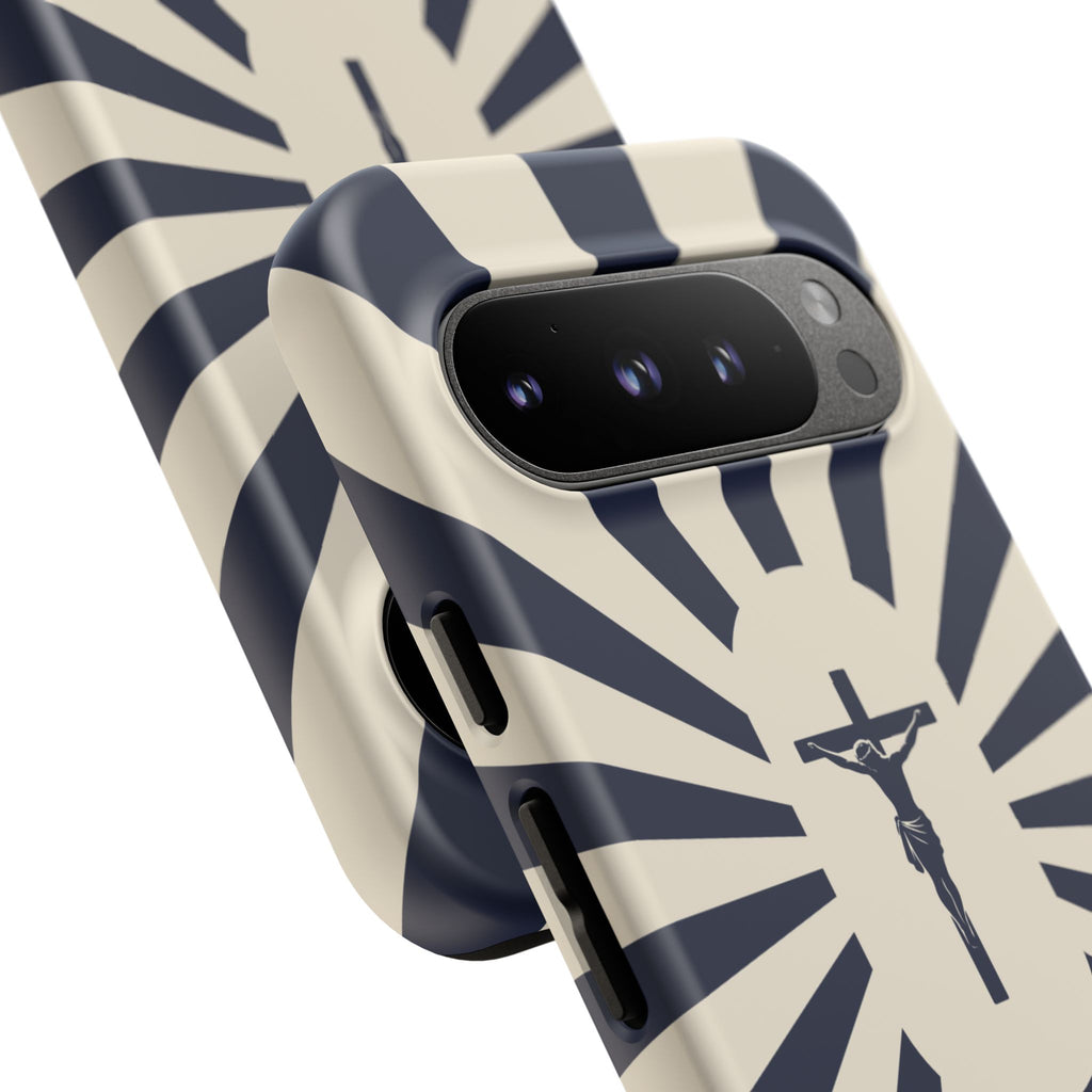 Christian Crucifix Radiant Tough Phone Case