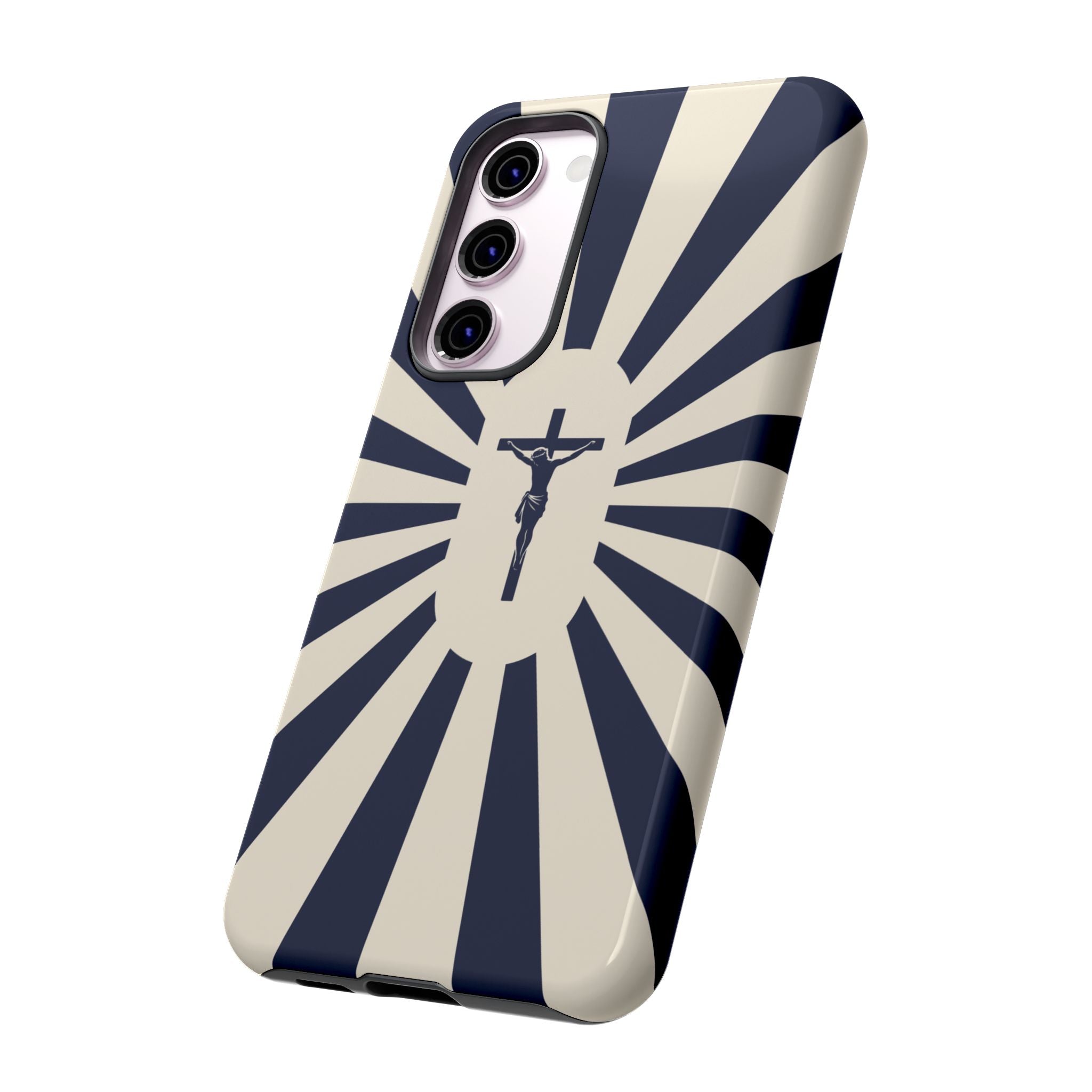Christian Crucifix Radiant Tough Phone Case
