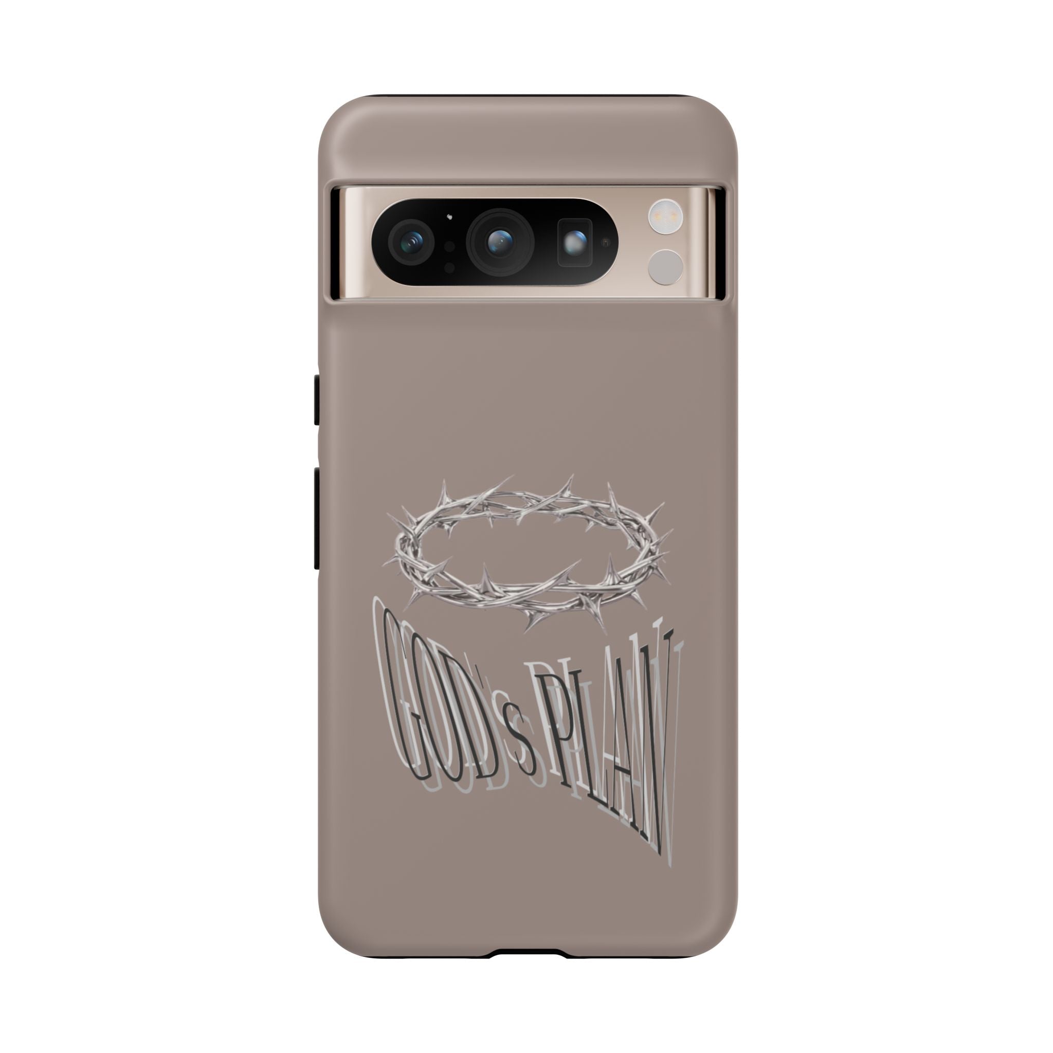 Phone Case — "God's Plan" Crown of Thorns Protective Cover