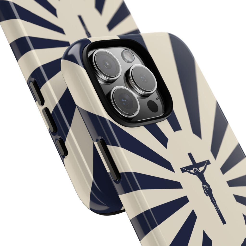 Christian Crucifix Radiant Tough Phone Case