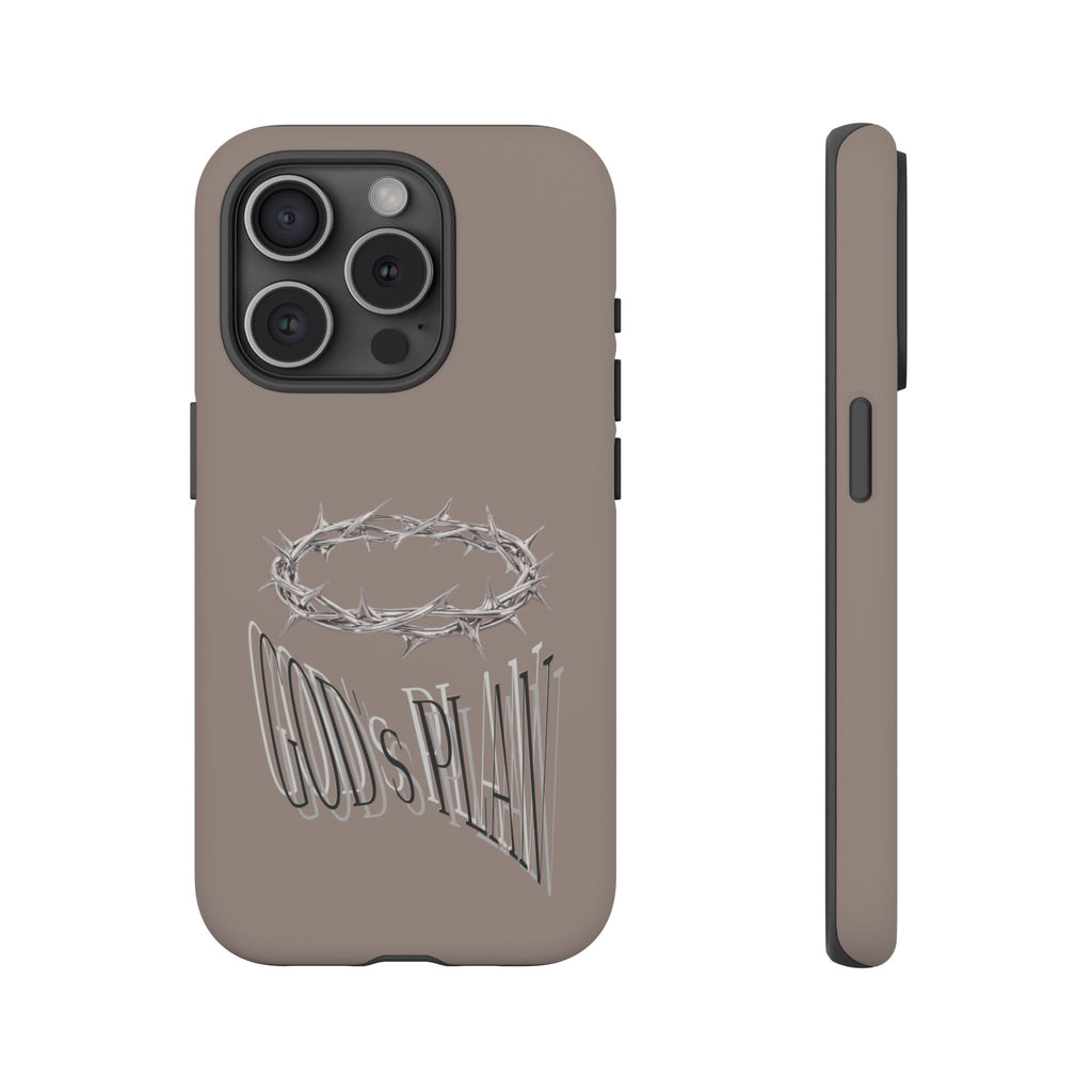 Phone Case — "God's Plan" Crown of Thorns Protective Cover