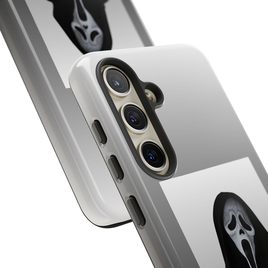 Scream Mask Phone Case – 'WAZAAA' Horror Movie Protective Cover