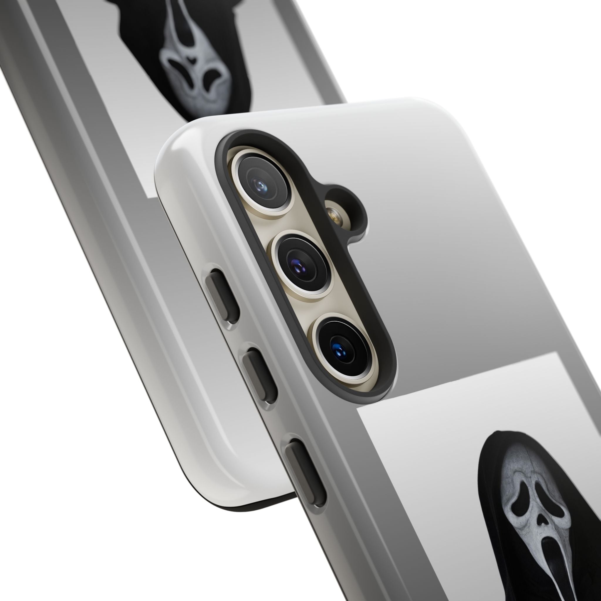Scream Mask Phone Case – 'WAZAAA' Horror Movie Protective Cover