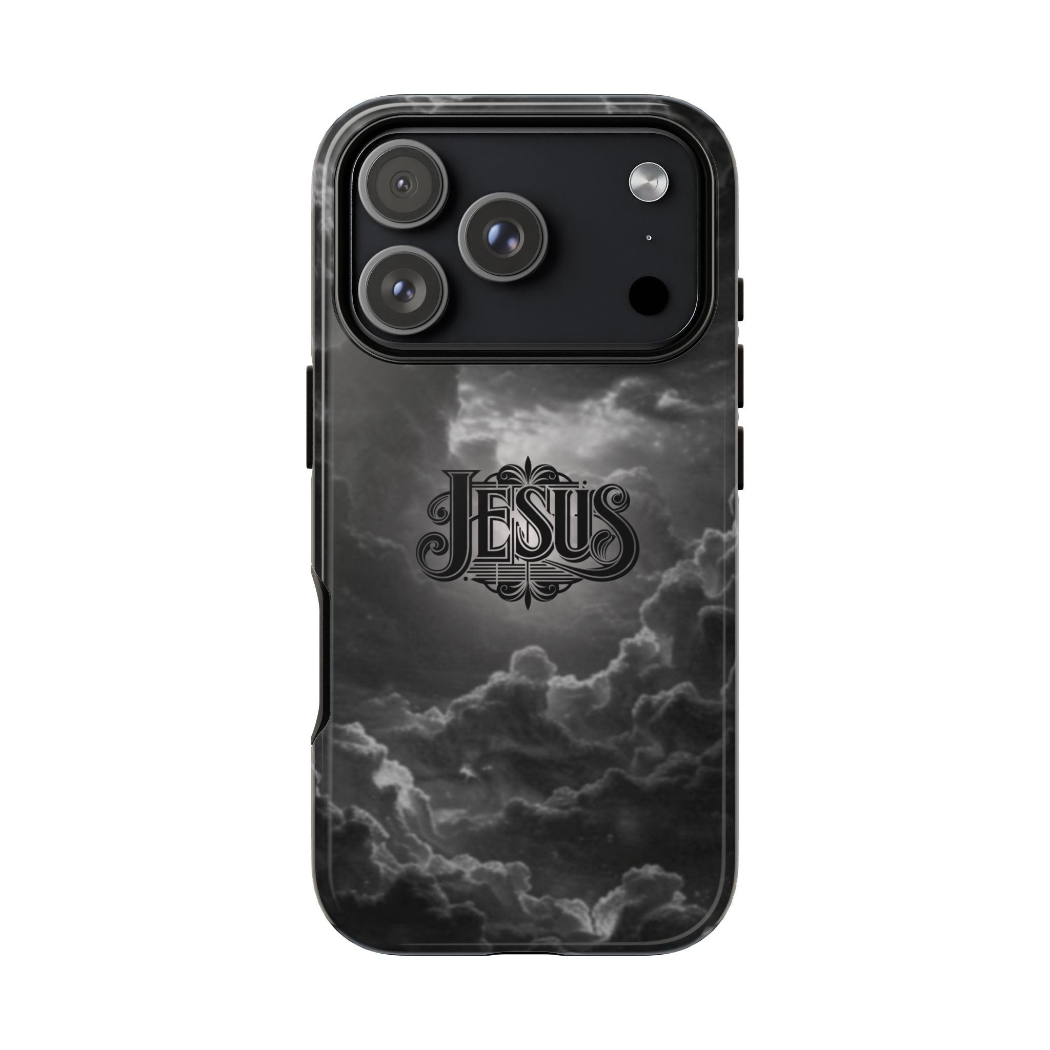 Jesus Cloud Phone Case – Christian Faith Protective iPhone Case