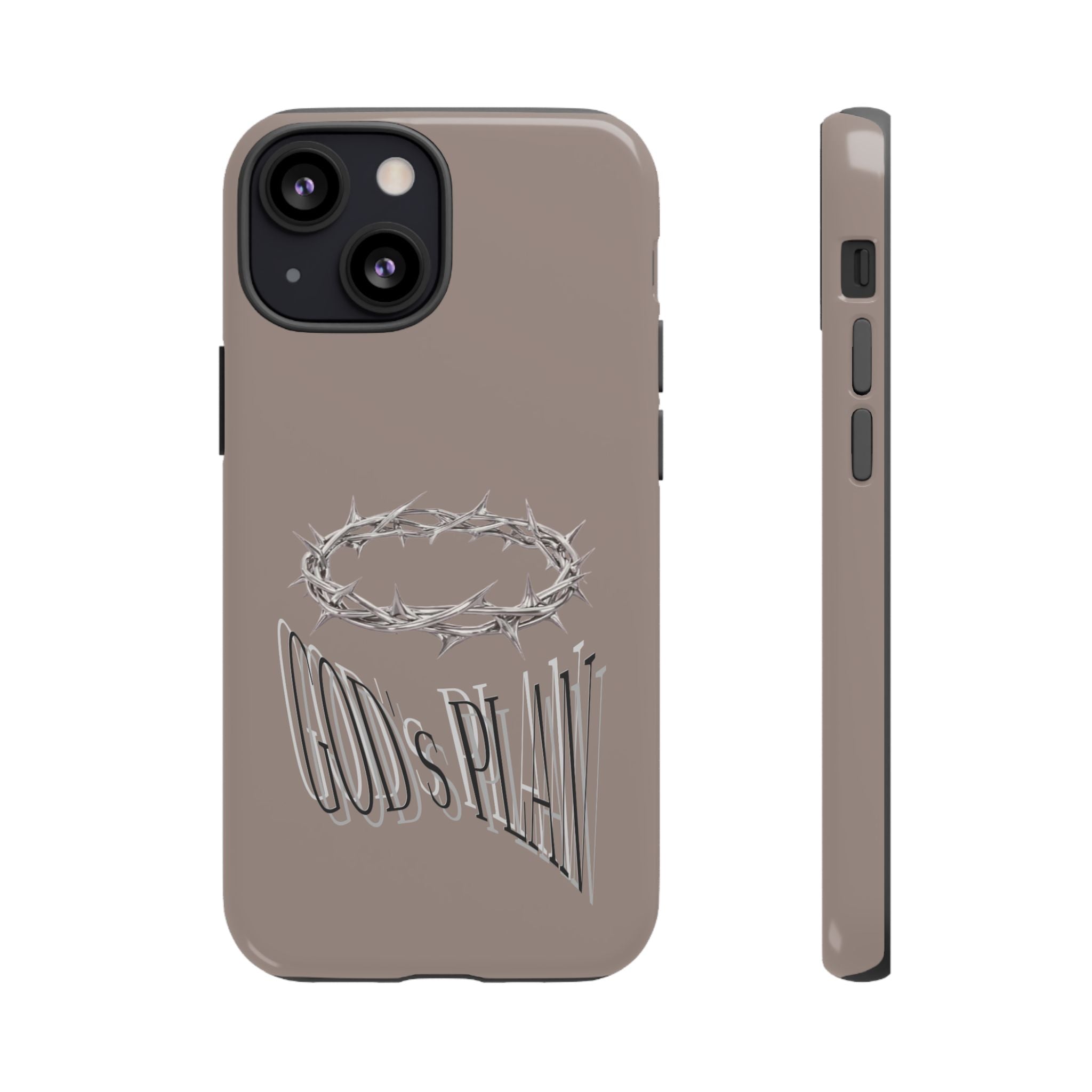 Phone Case — "God's Plan" Crown of Thorns Protective Cover