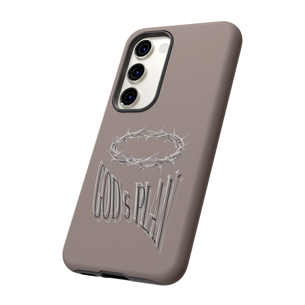Phone Case — "God's Plan" Crown of Thorns Protective Cover