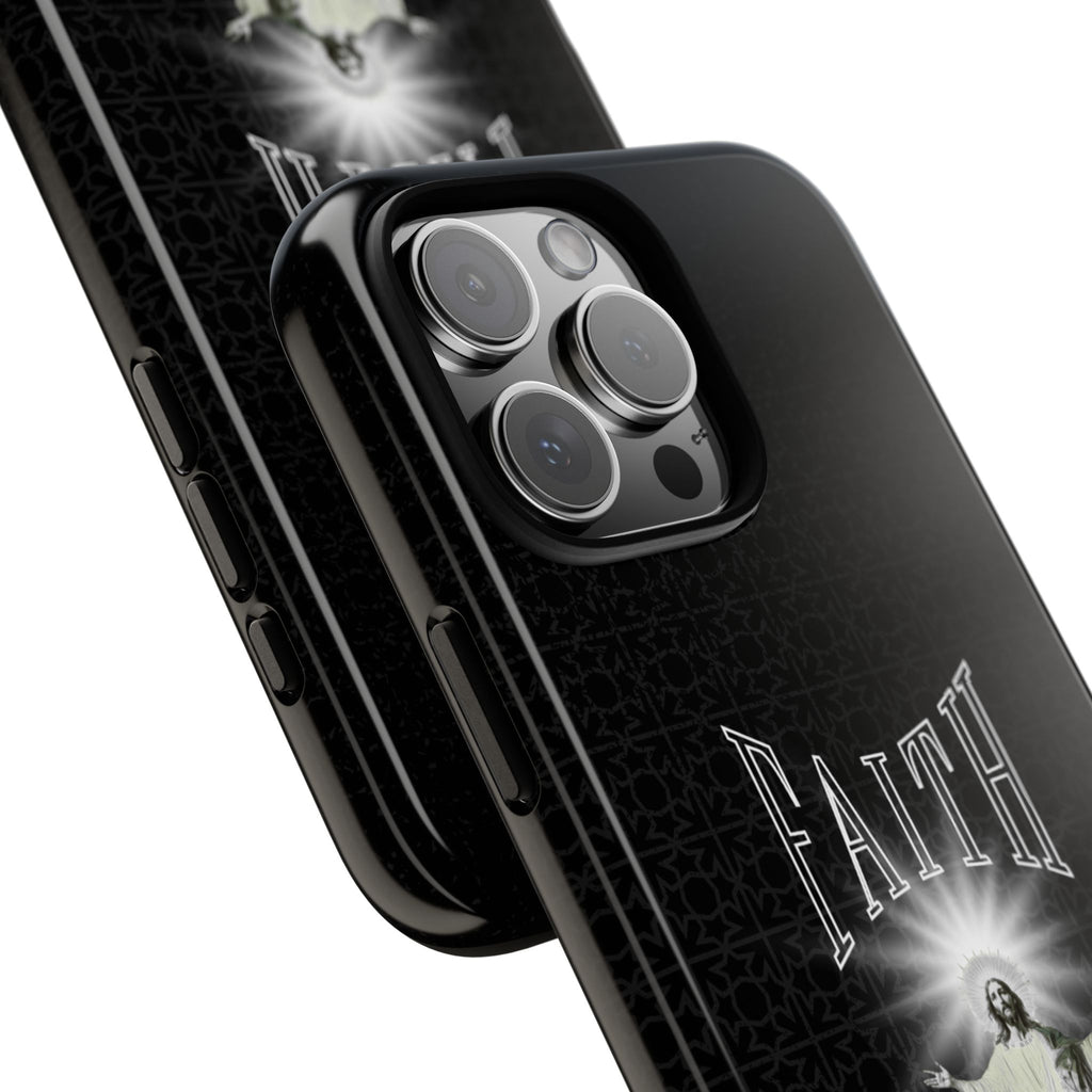 Faith Phone Case — Religious Jesus Graphic Tough Phone Cover