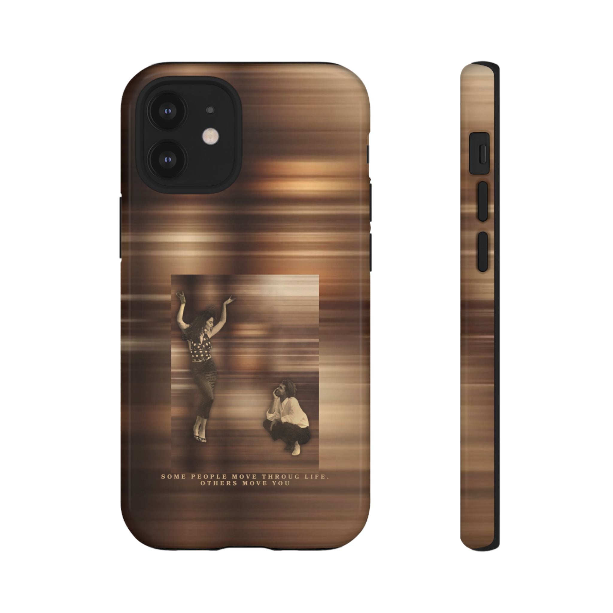 Vintage Basketball Photo Phone Case – Retro Sport Quote iPhone Cover