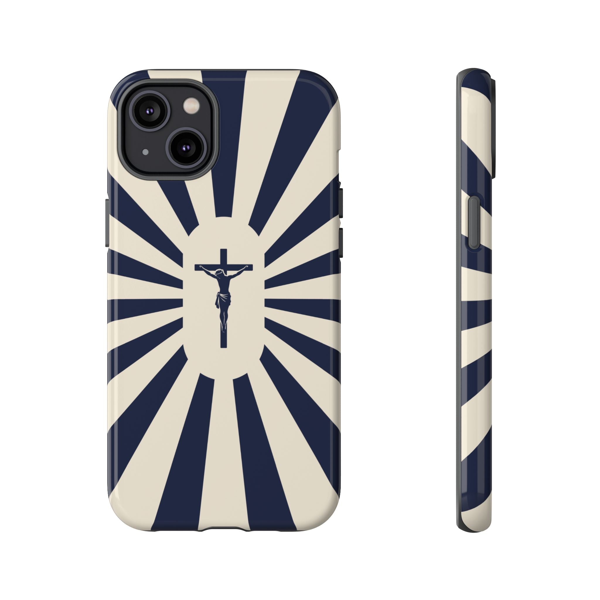 Christian Crucifix Radiant Tough Phone Case