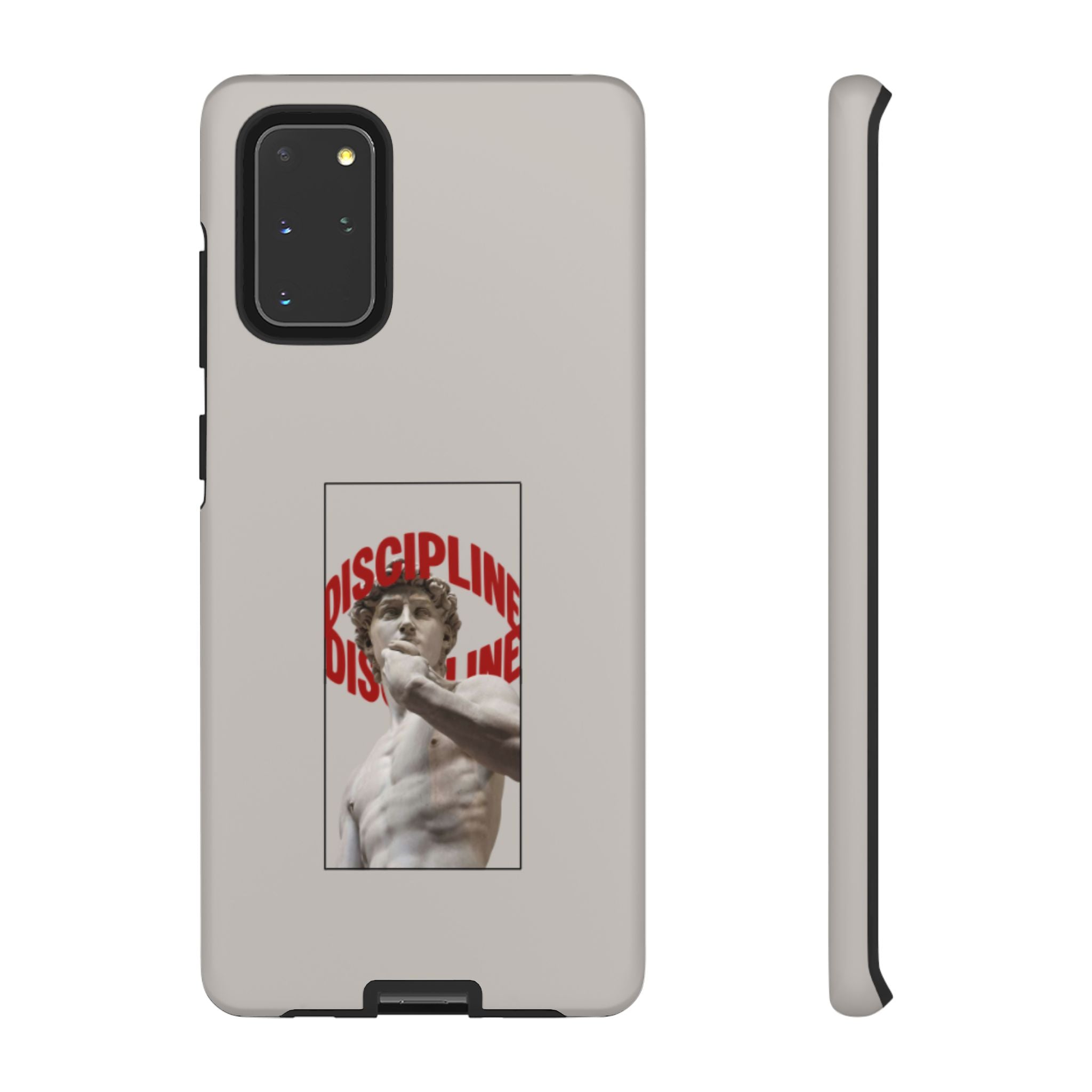 Phone Case — 'Discipline' Statue Graphic Protective Cover