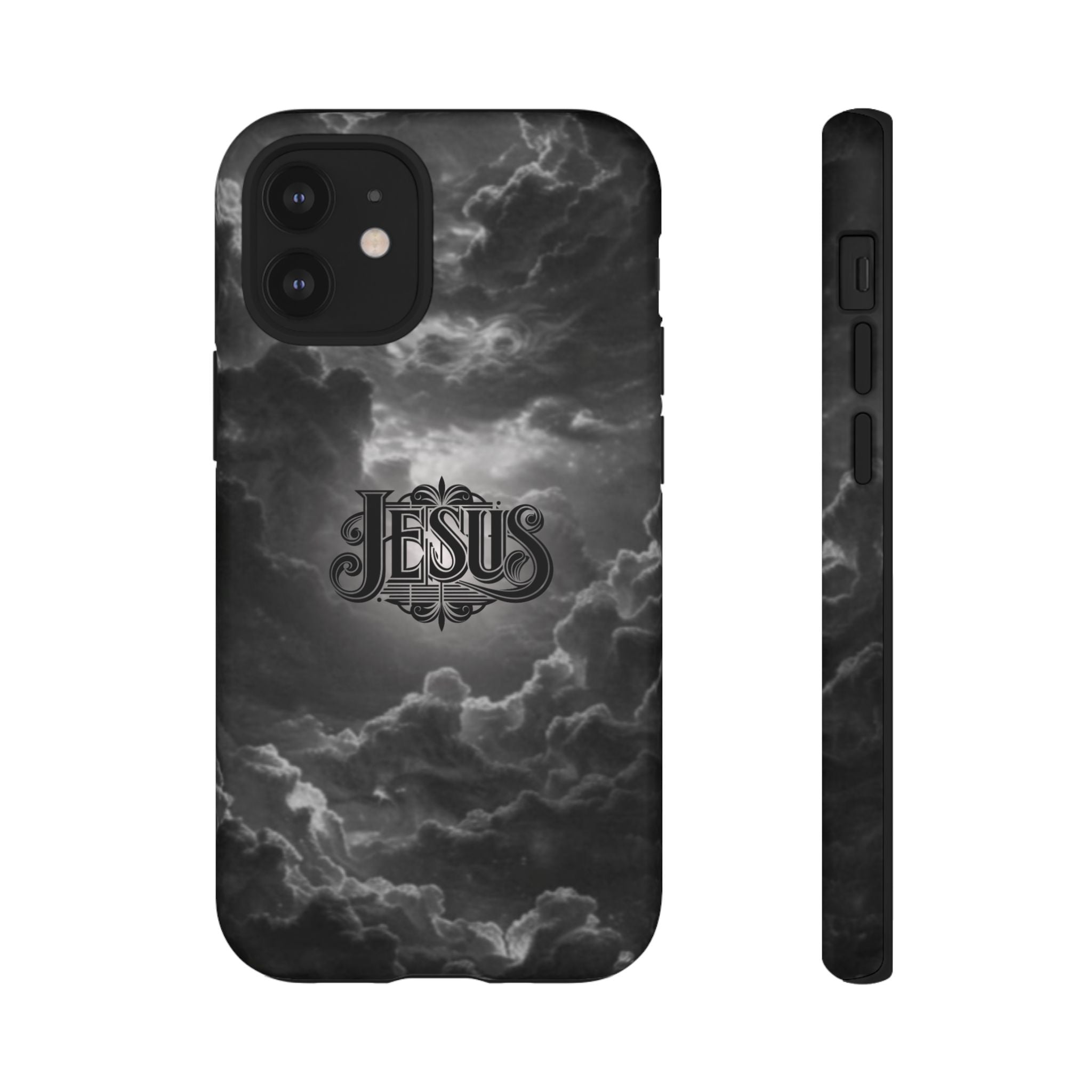 Jesus Cloud Phone Case – Christian Faith Protective iPhone Case