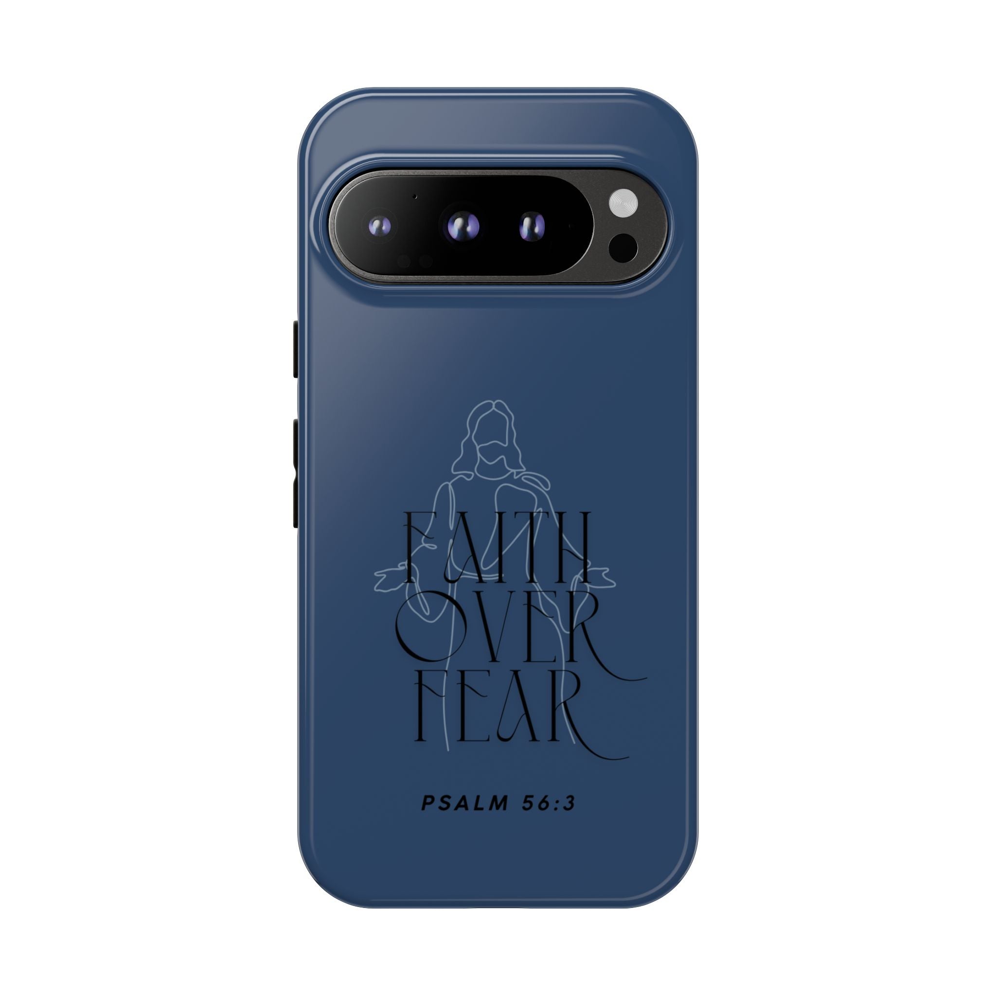 Faith Over Fear — Psalm 56:3 Christian Tough Phone Case