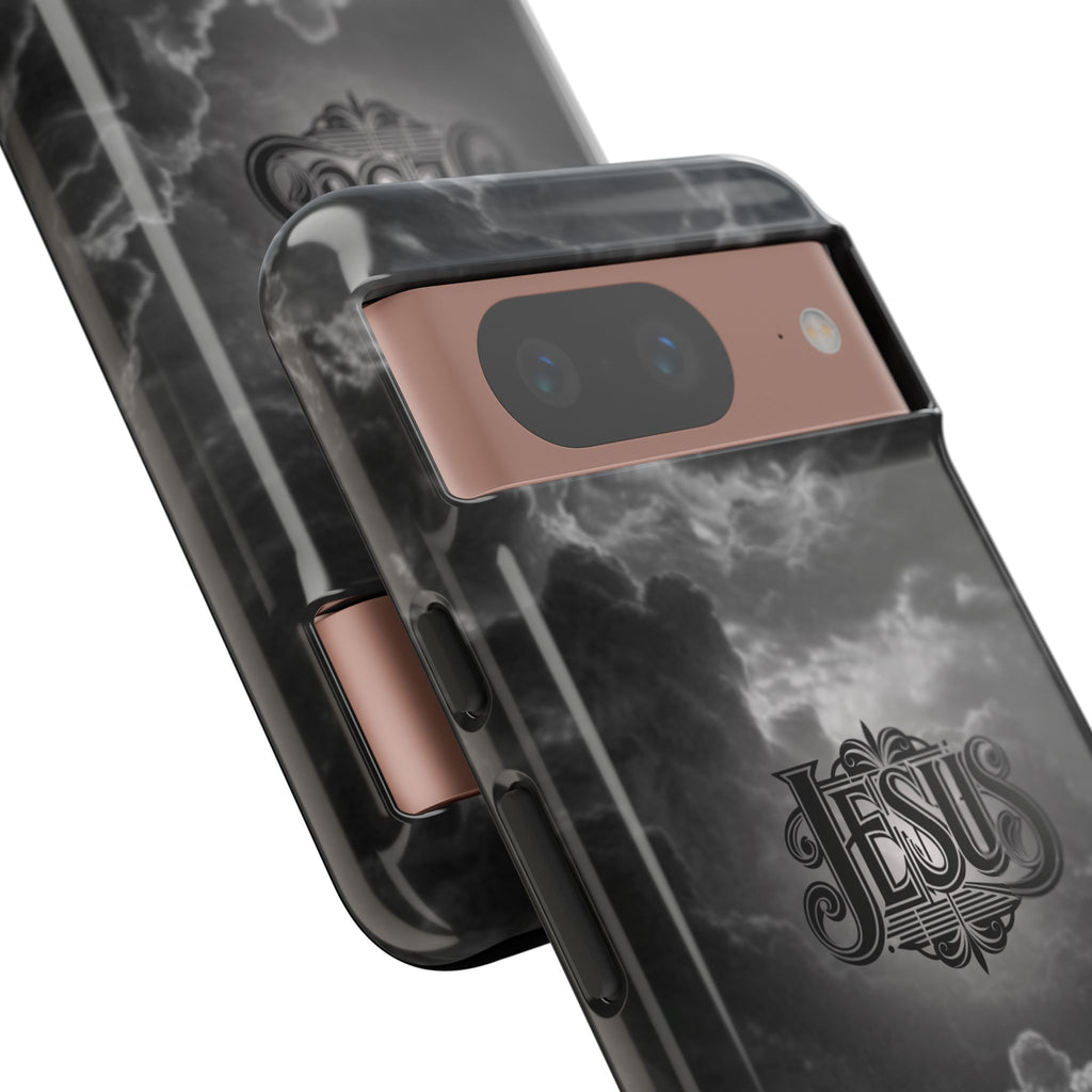 Jesus Cloud Phone Case – Christian Faith Protective iPhone Case