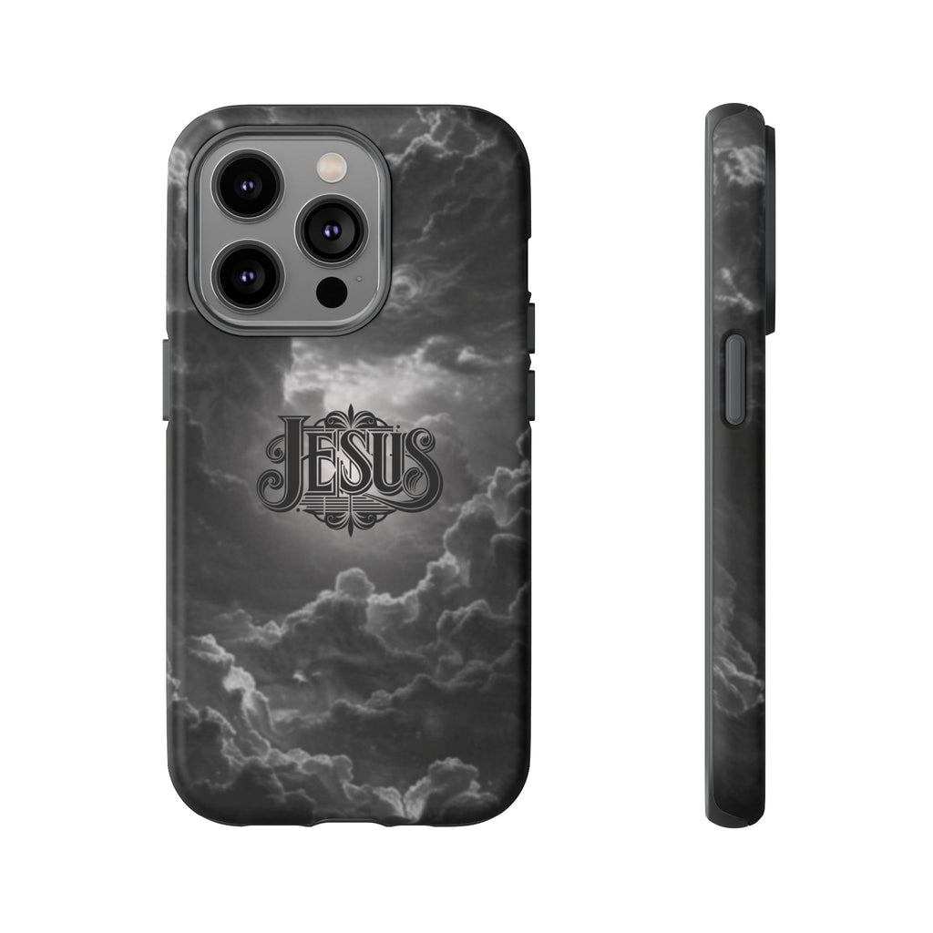 Jesus Cloud Phone Case – Christian Faith Protective iPhone Case