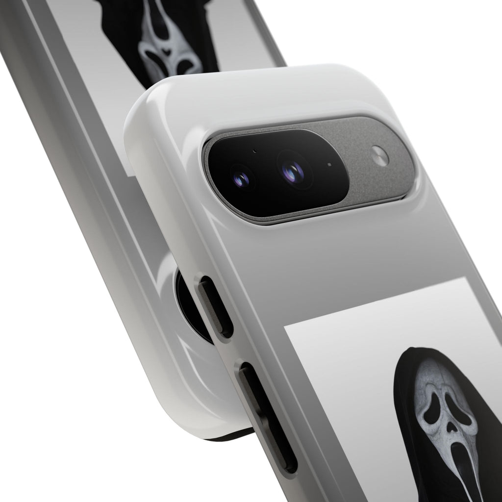 Scream Mask Phone Case – 'WAZAAA' Horror Movie Protective Cover