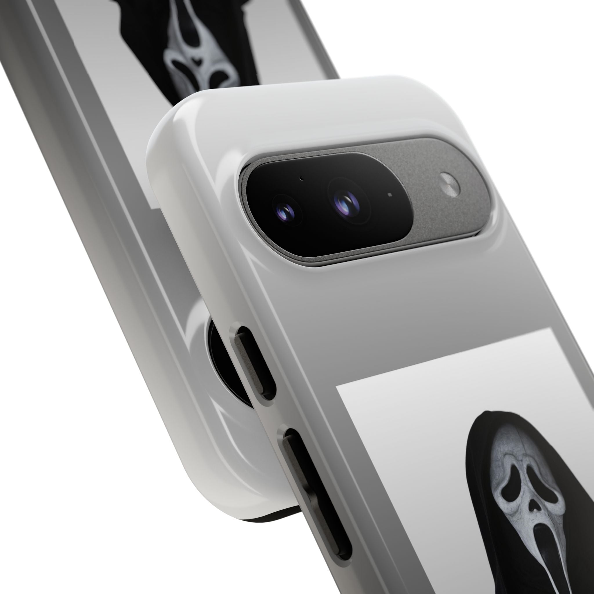 Scream Mask Phone Case – 'WAZAAA' Horror Movie Protective Cover