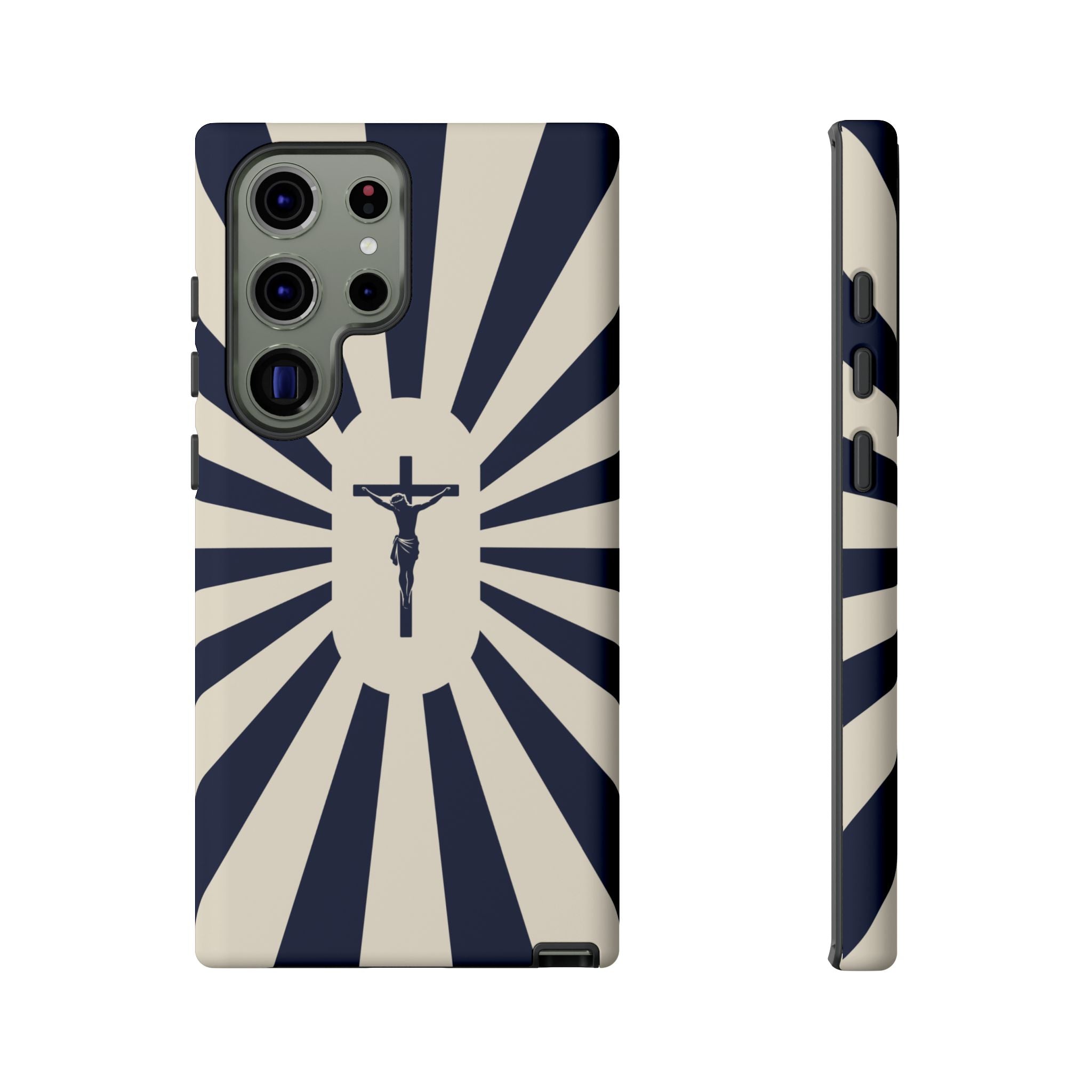 Christian Crucifix Radiant Tough Phone Case